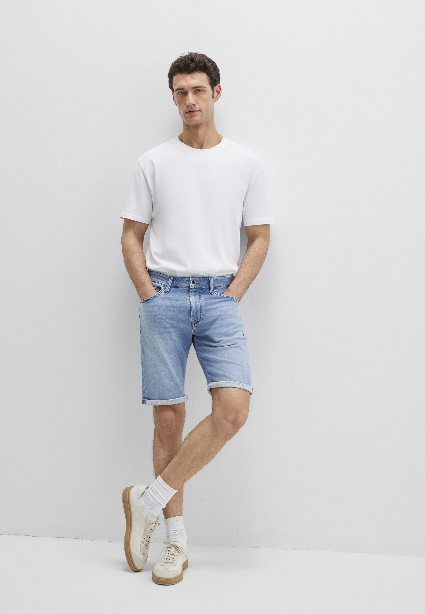 Mavi Röhrenjeans »TIM« Denim Shorts