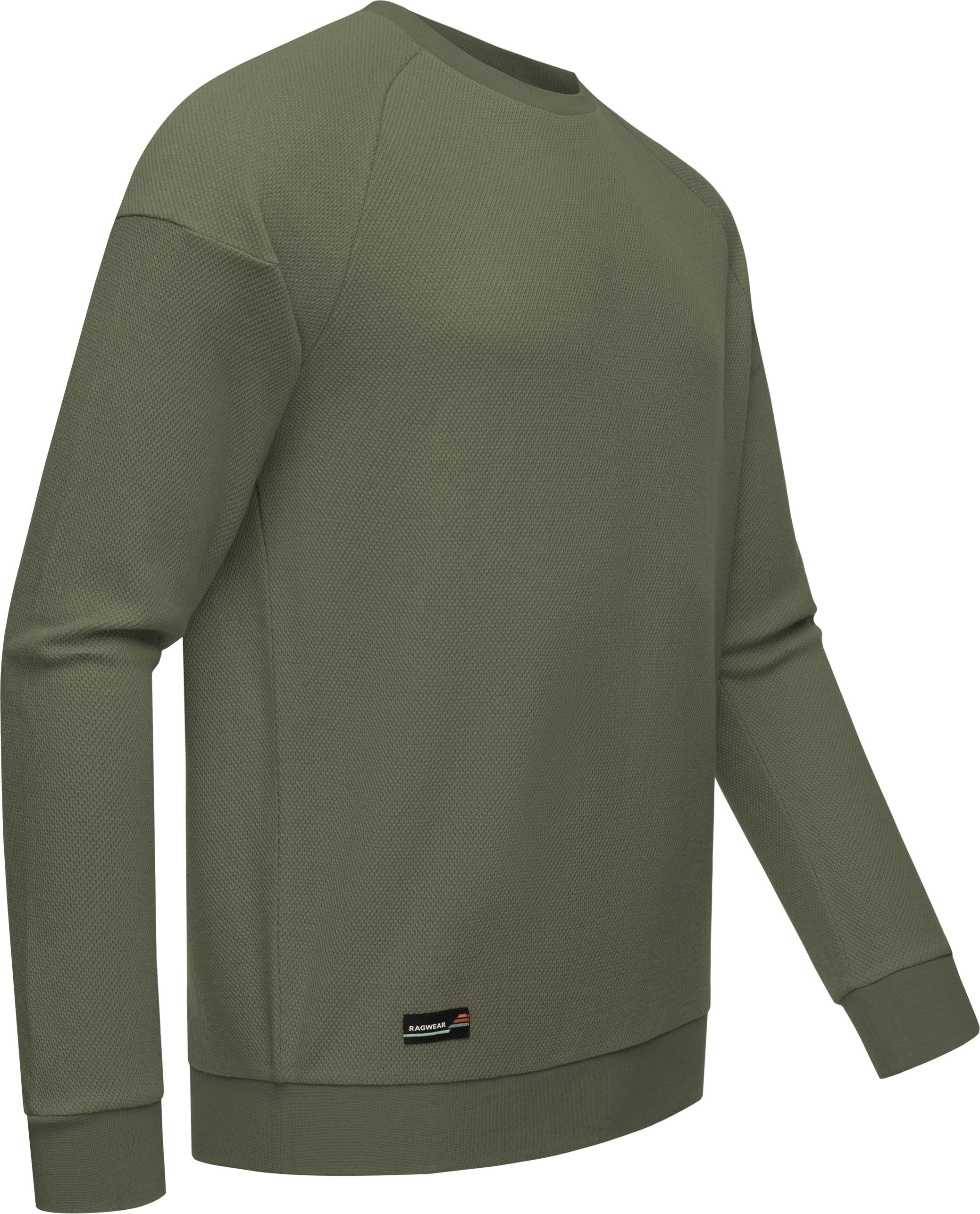 Ragwear Sweatshirt »Doren«, Strukturierter Basic Herren Pullover