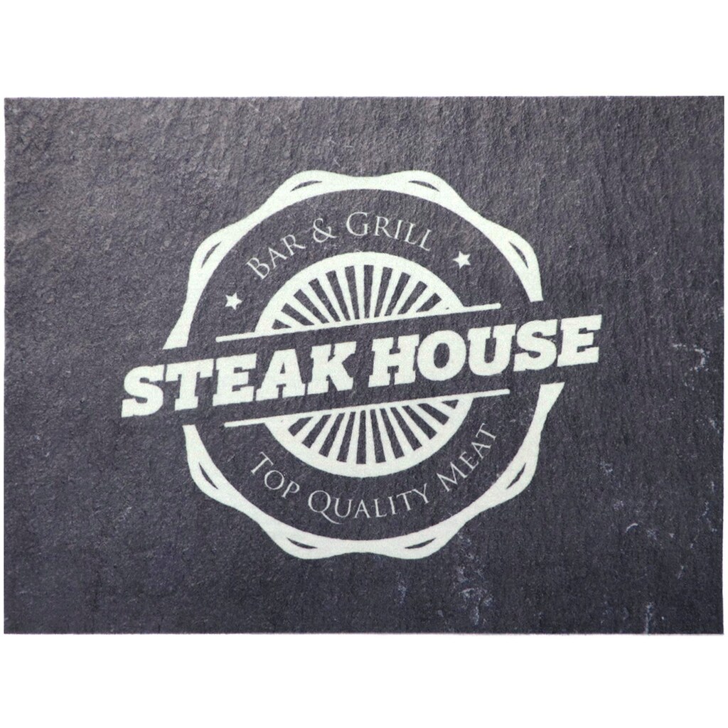 Primaflor-Ideen in Textil Fußmatte »STEAK HOUSE«, rechteckig