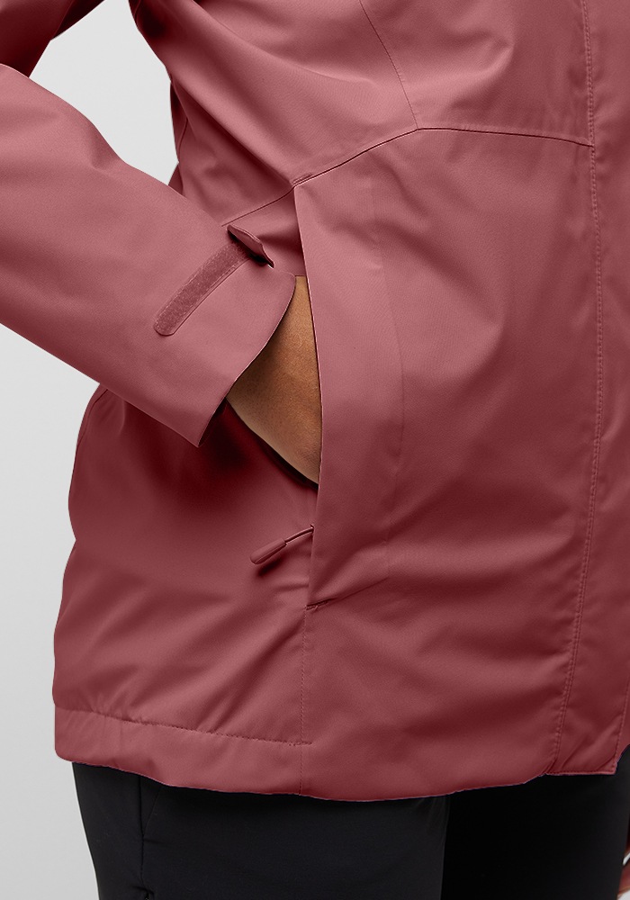 Jack Wolfskin 3-in-1-Funktionsjacke »ROTWAND 3IN1 JKT W«, mit Kapuze