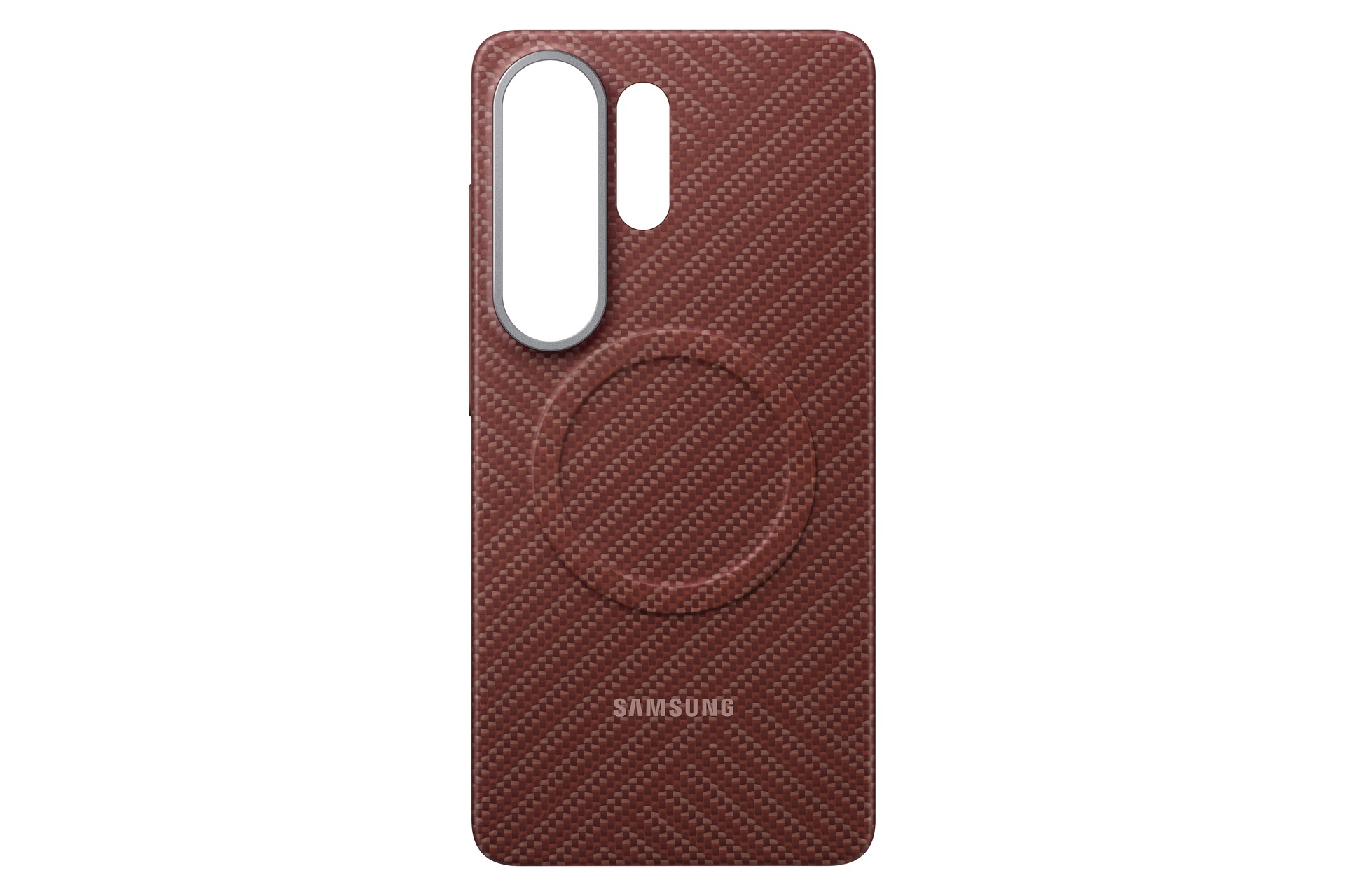 SAMSUNG Handyhülle "Carbon Magnet Case für Samsung Galaxy S26 Ultra", Smartphones, braun, Hüllen, Backcover, Schutzhülle, Handyschutzhülle, Case,