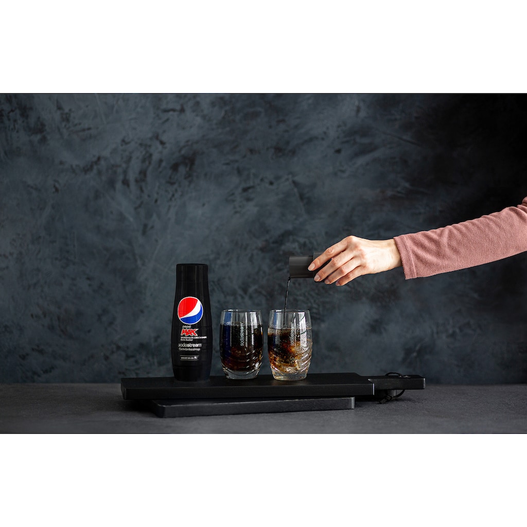 SodaStream Getränke-Sirup, PepsiMax & SchwipSchwap Zero, (4 Flaschen)