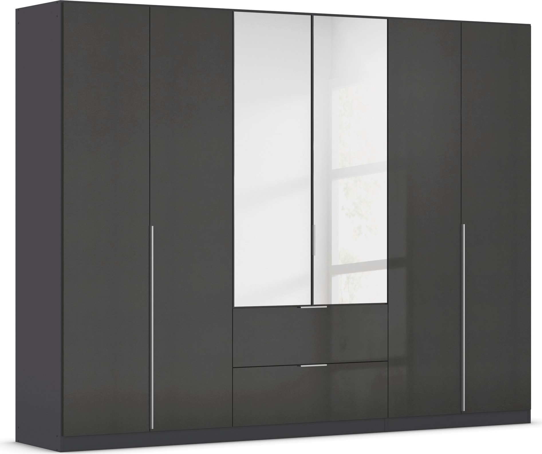 OTTO home Drehtürenschrank "Kleiderschrank Schrank Garderobe AGORDO mit Dek günstig online kaufen