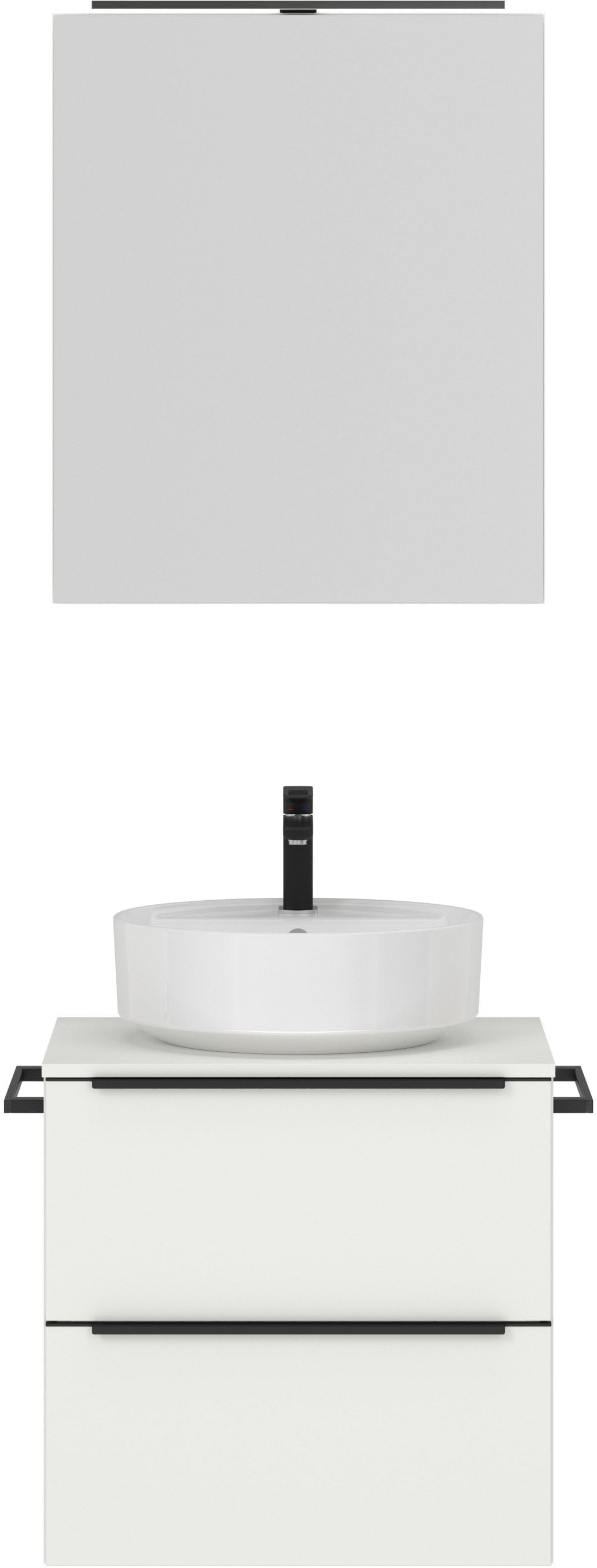 nobilia Badmöbel-Set "Alvene" vormontiert, mit Soft-Close, 2 Stk. tlg. günstig online kaufen