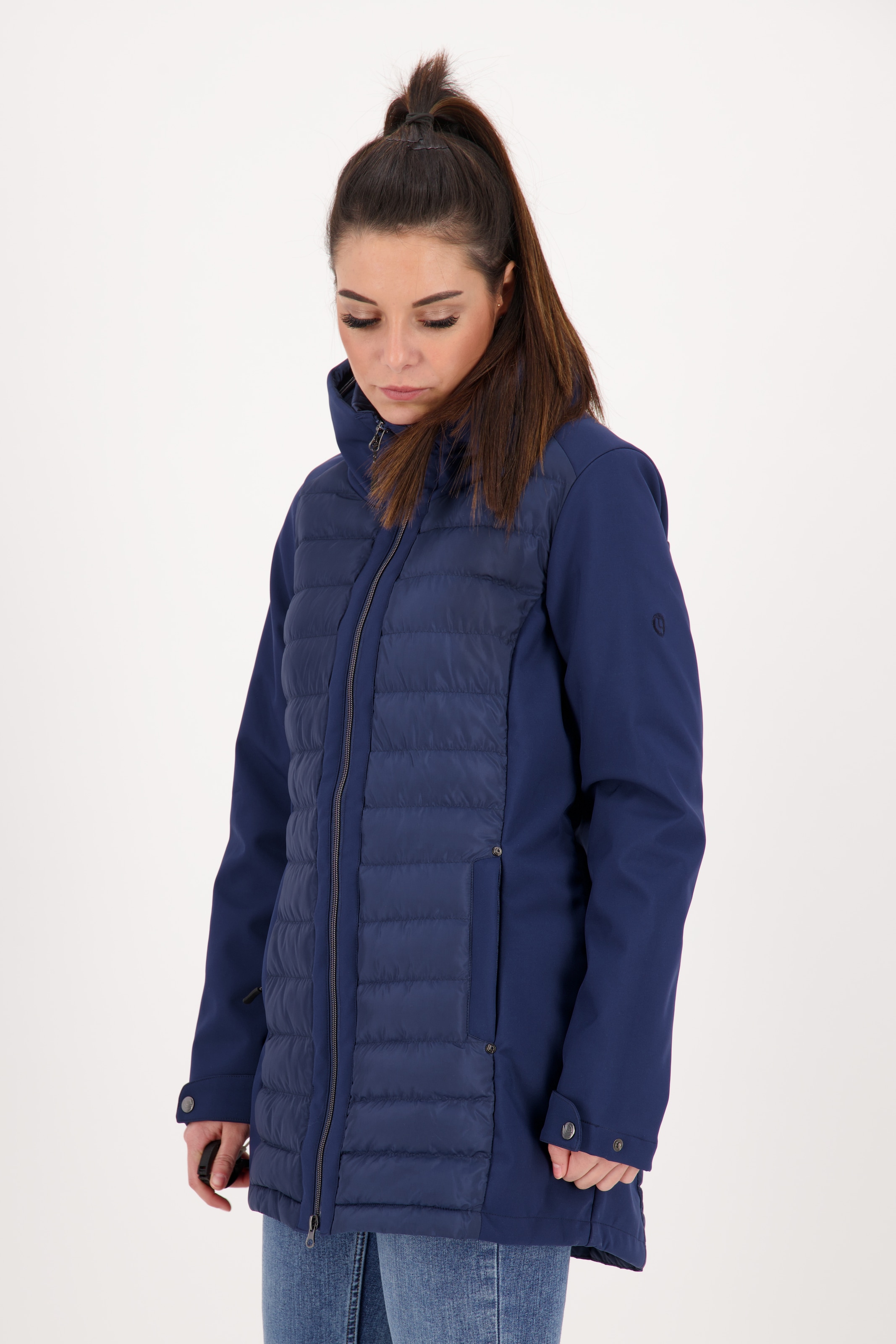 DEPROC Active Steppmantel »GILMOUR AIMEE LONG WOMEN«, auch in Großen Größen erhältlich