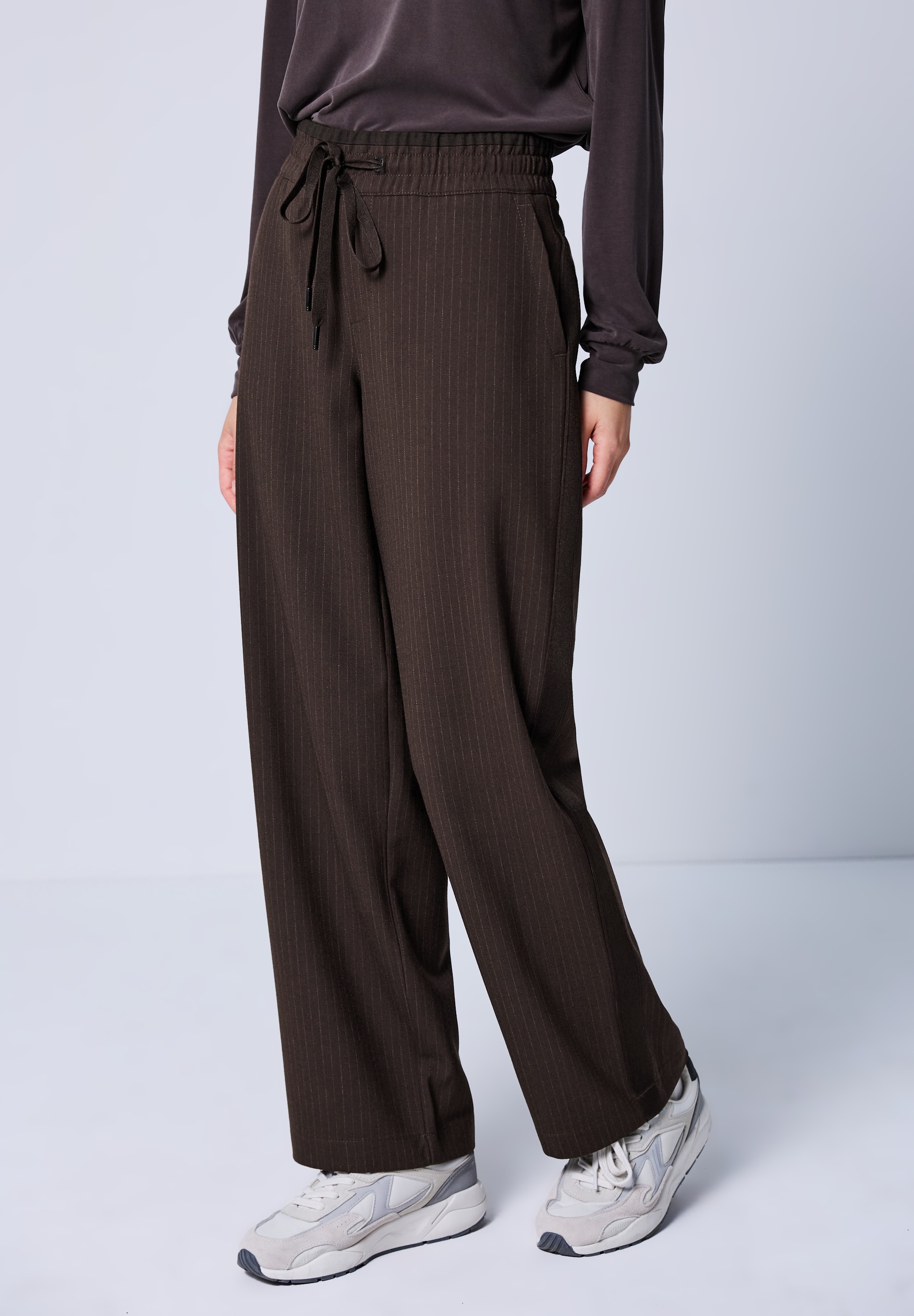 STREET ONE STUDIO Stoffhose Middle Waist