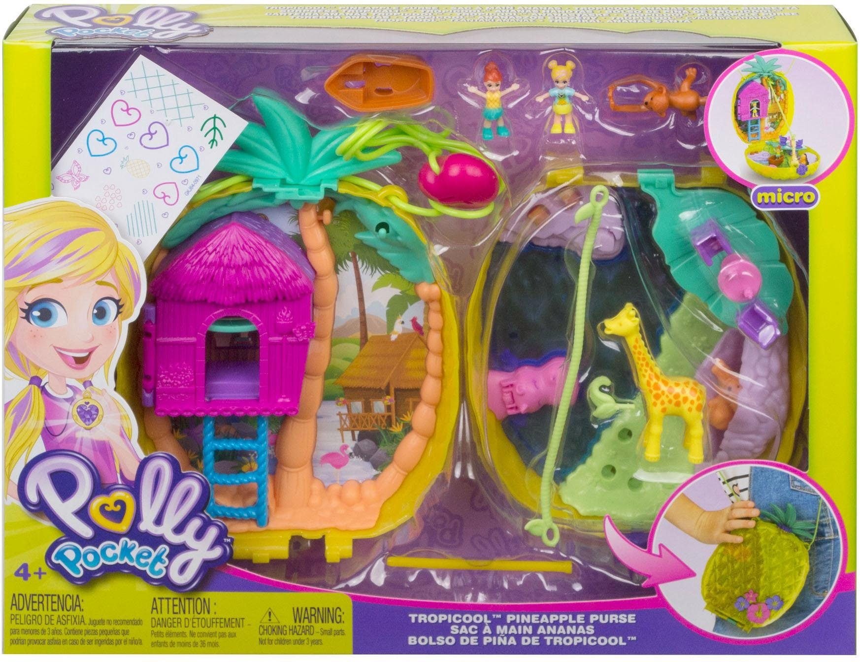 Pocket, Spielwelt BAUR Ananas-Tasche«, »Polly | Pocket Polly Sammelfigur