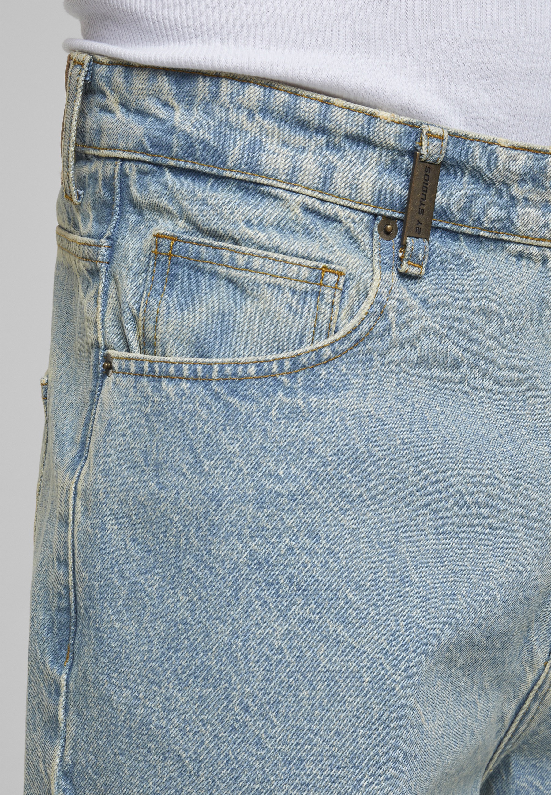 2Y Studios Jeansshorts »2Y Studios Joran Open Hem Baggy Shorts«