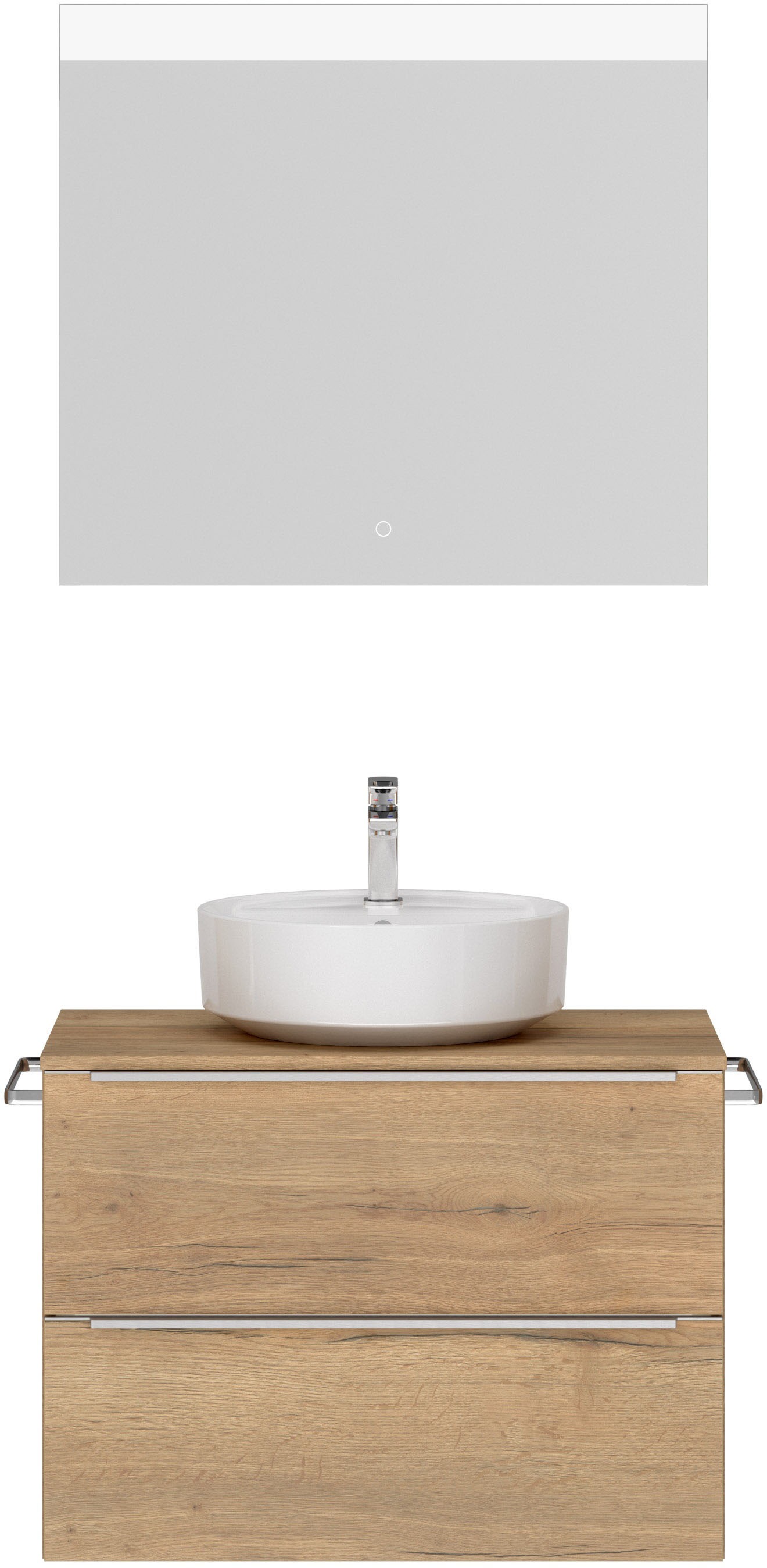 nobilia Badmöbel-Set "Alvene" vormontiert, mit Soft-Close, 2 Stk. tlg. günstig online kaufen