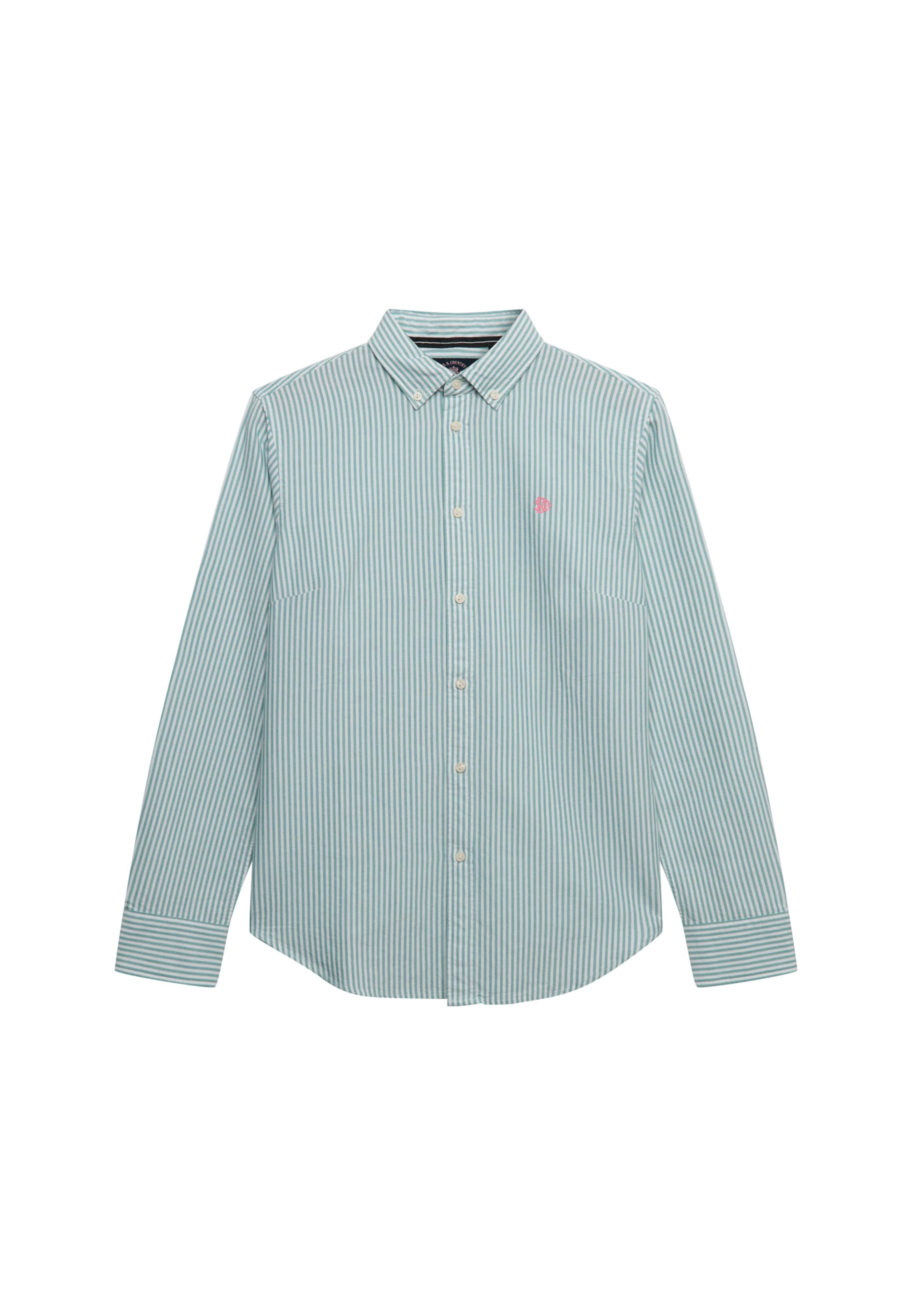 Superdry Hemdbluse »SLIM OXFORD BD L/S SHIRT« Baumwolle, slim fit