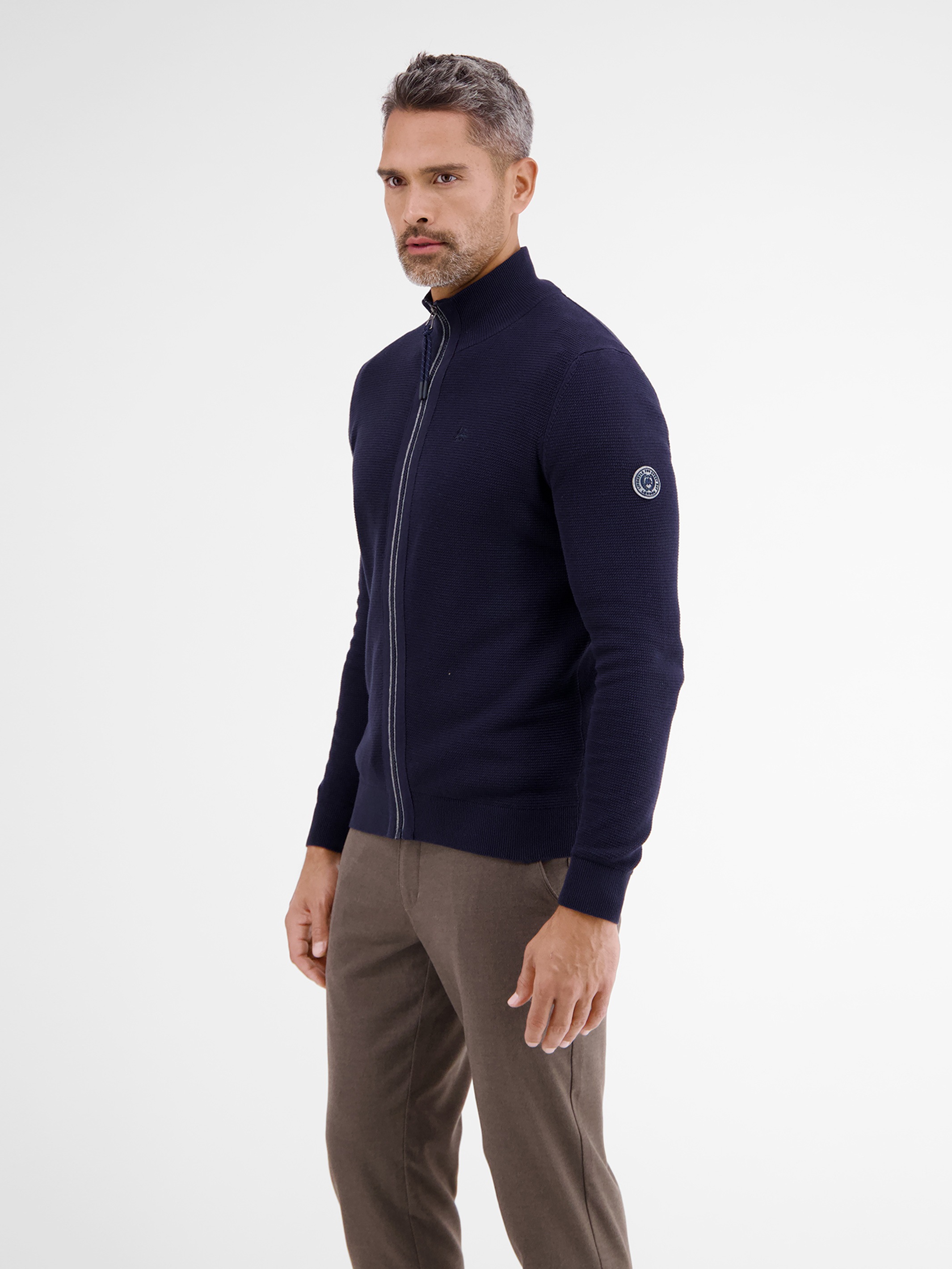 LERROS Strickjacke »LERROS Sportive Strickjacke in Strukturoptik«