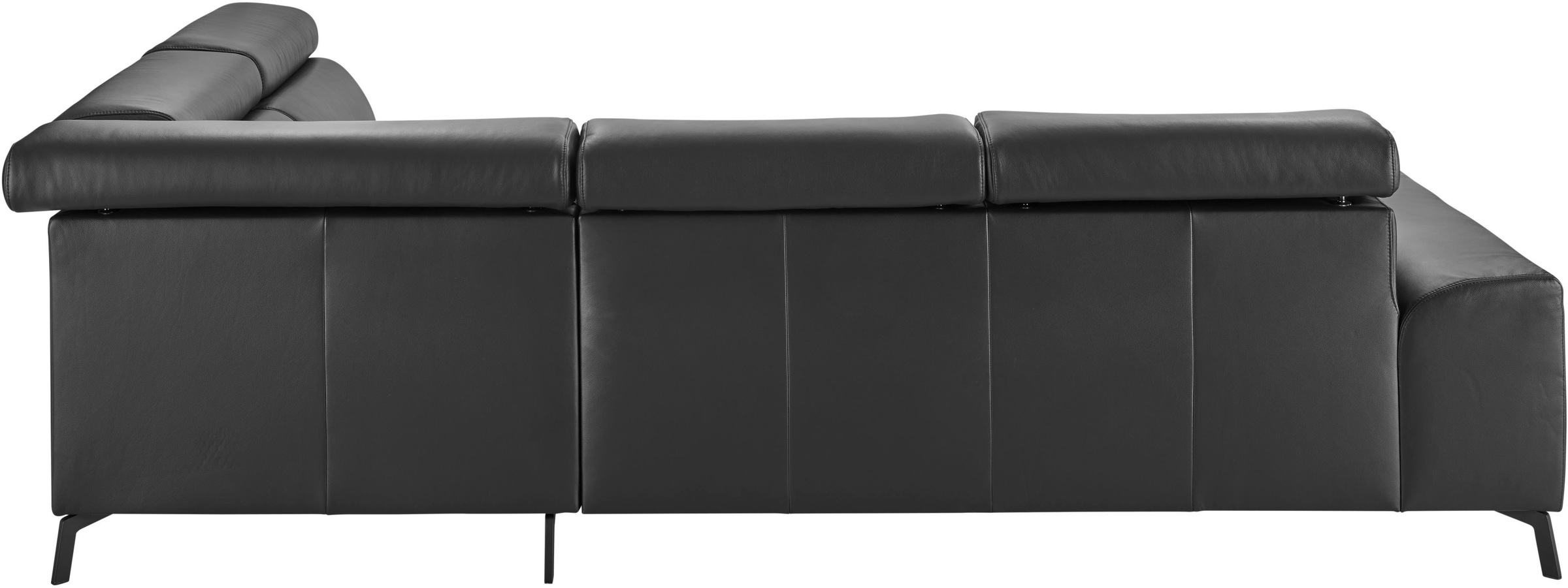 3C Candy Ecksofa »Greve modern und bequem, inkl. manueller Kopfteilverstellung, L-Form«, wahlweise mit motorischem Sitzvorzug
