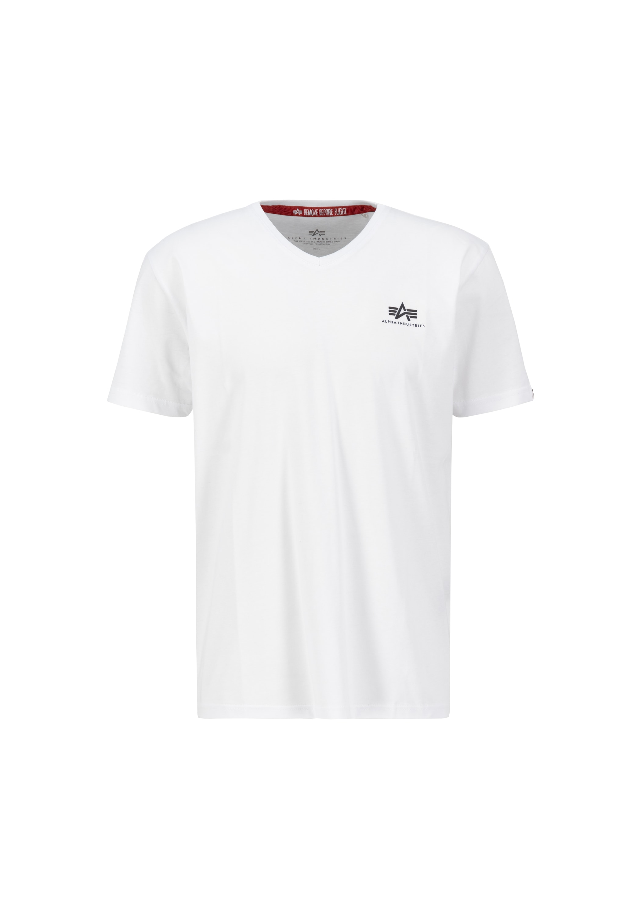 Alpha Industries T-Shirt "Alpha Industries Men - T-Shirts Basic V-Neck T-Sh günstig online kaufen