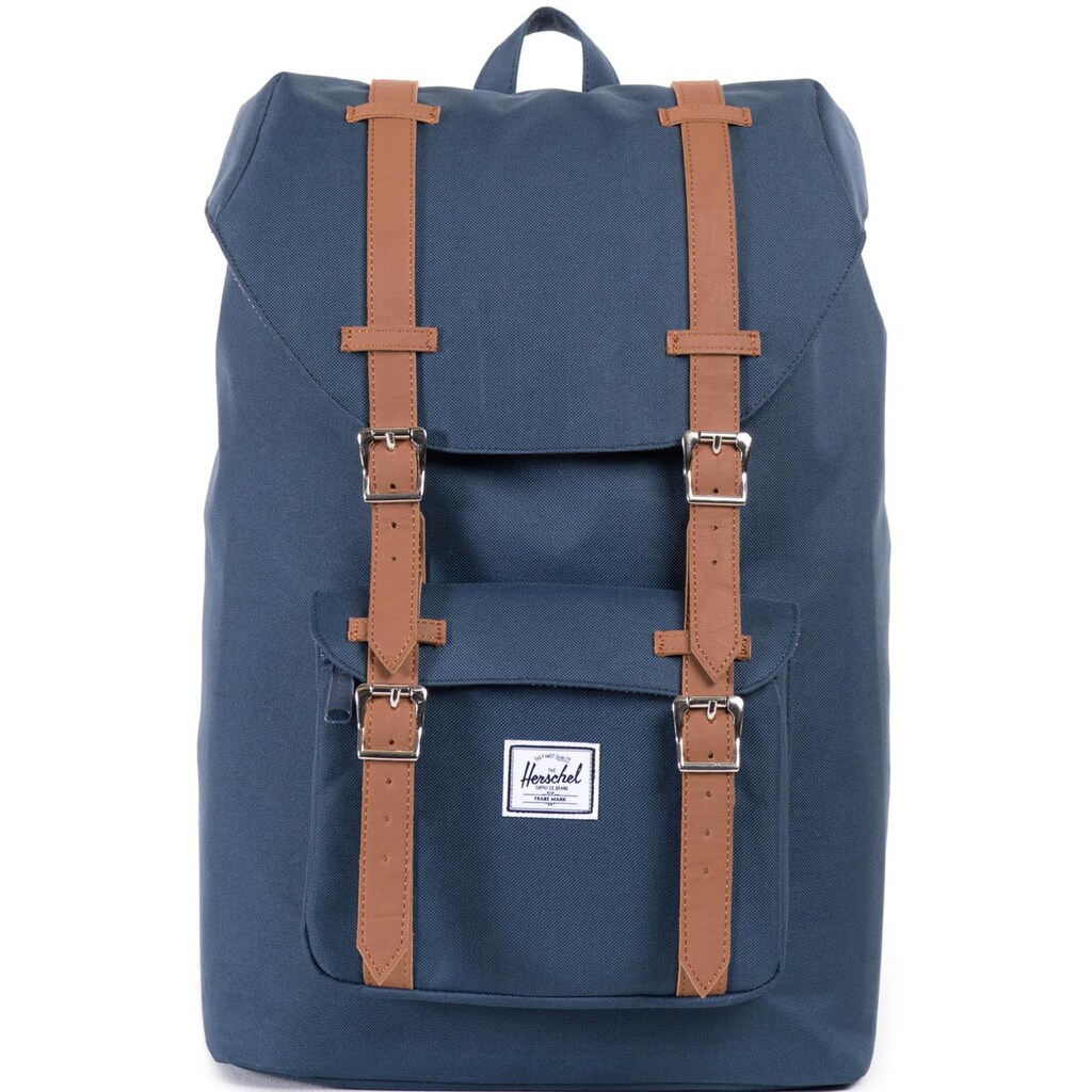 Herschel Laptoprucksack »Classic, Little America Mid-Volume, Navy«