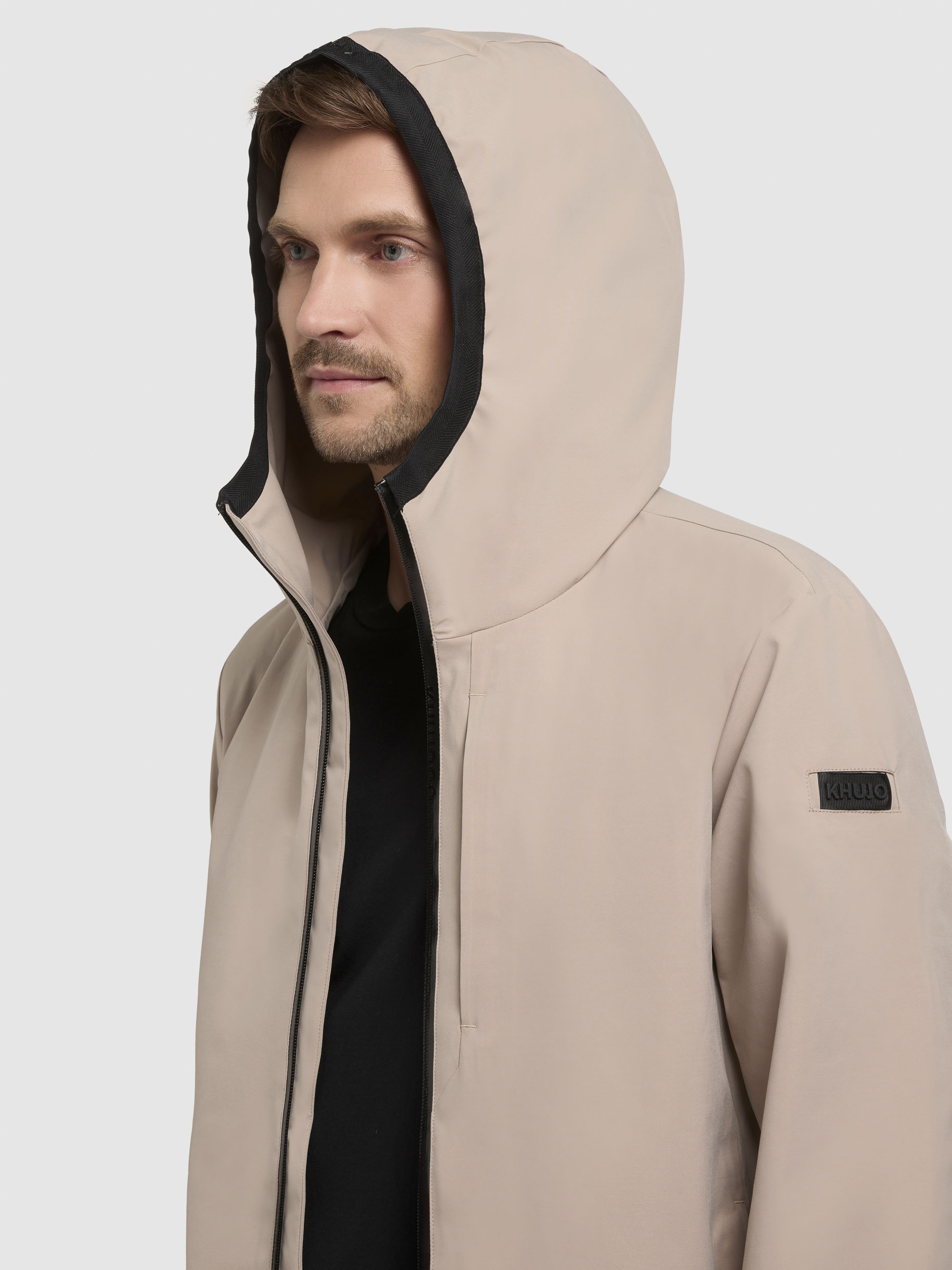 khujo Anorak »HAMZA«, mit Kapuze