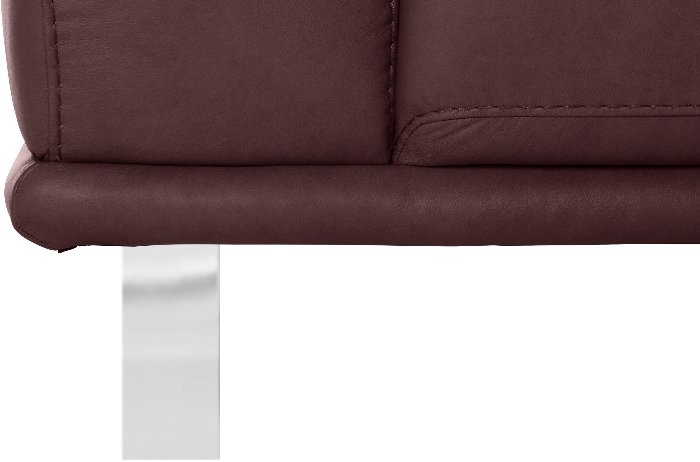W.SCHILLIG 2,5-Sitzer »montanaa«, mit Metallkufen in Chrom glänzend, Breite 212 cm