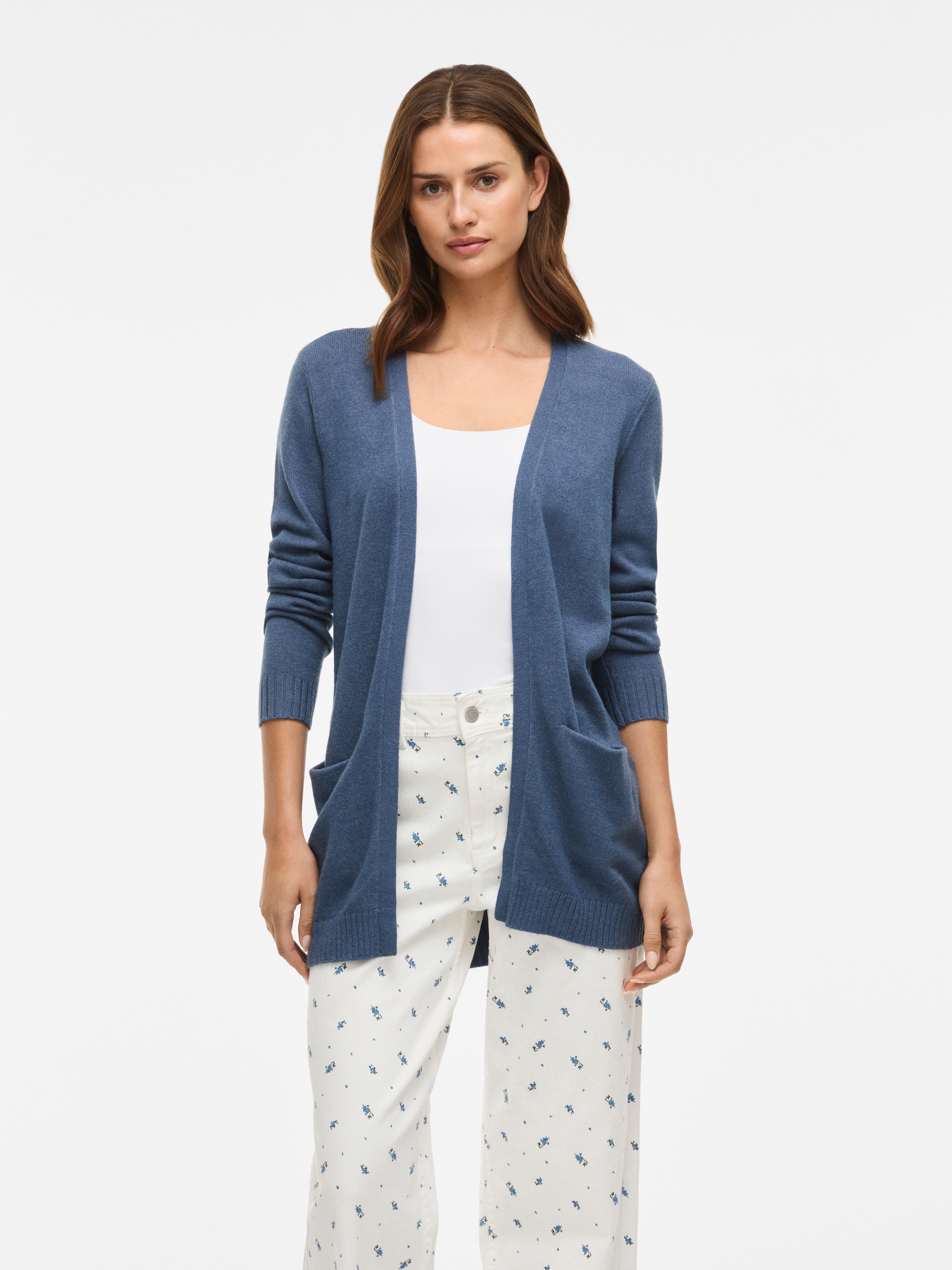 Vila Strickjacke "VIRIL OPEN L/S KNIT CARDIGAN - NOOS" günstig online kaufen