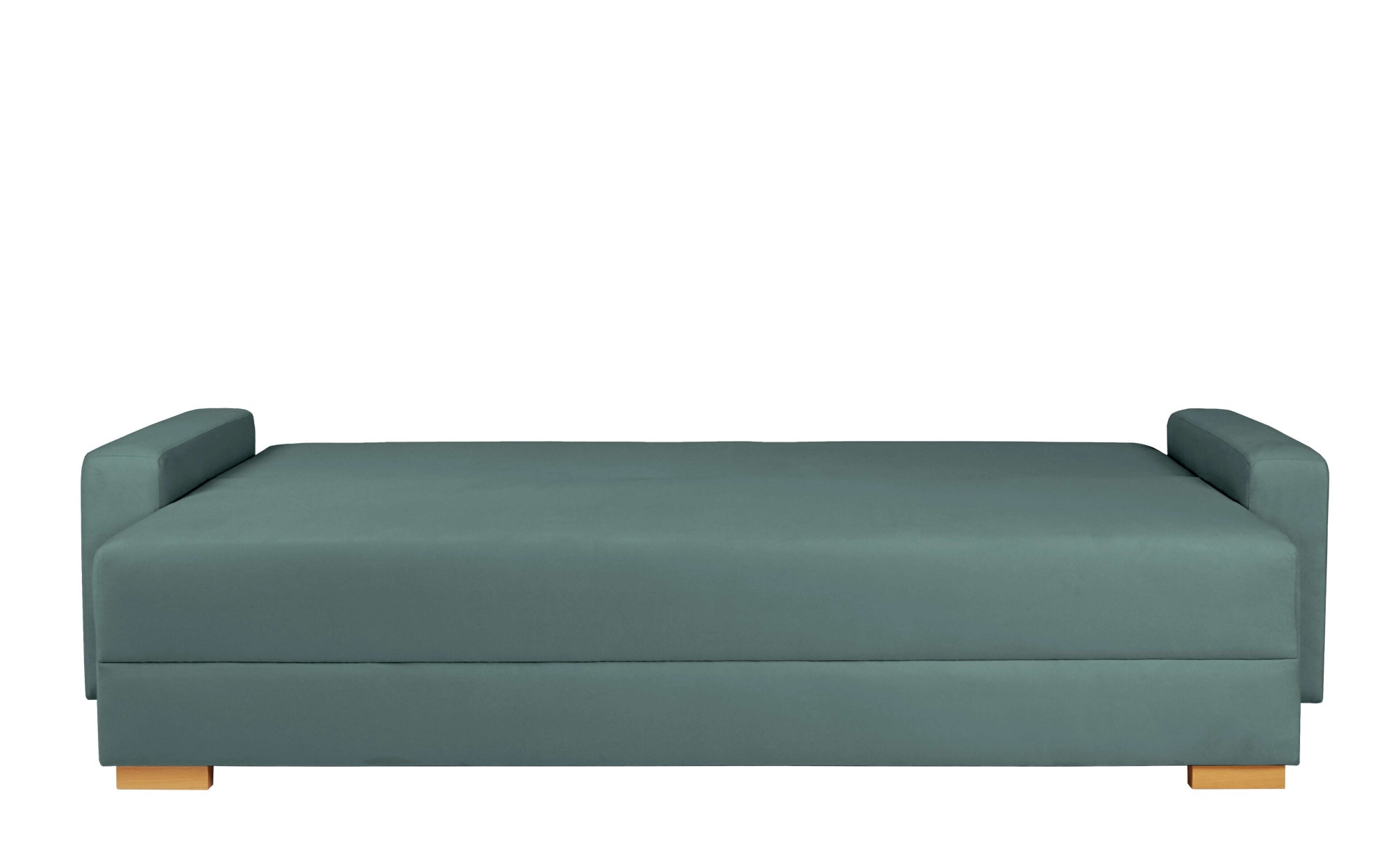 INOSIGN 3-Sitzer »SHERIDIAN Schlafsofa mit Bettkasten, in Feincord & Velvet«, mit Wellenunterfederung, moderne Bezüge, B/H/T 225/94/80