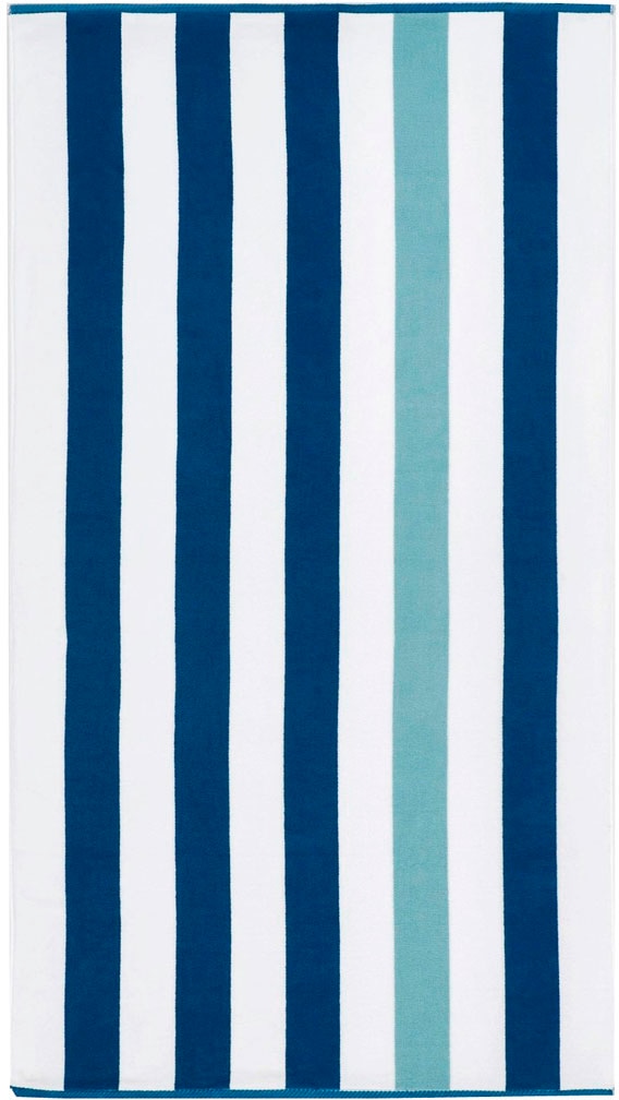 Strandtuch »BEACH CABANA STRIPE«, (1 St., Strandtuch 90 x 180 cm), 90x180 cm