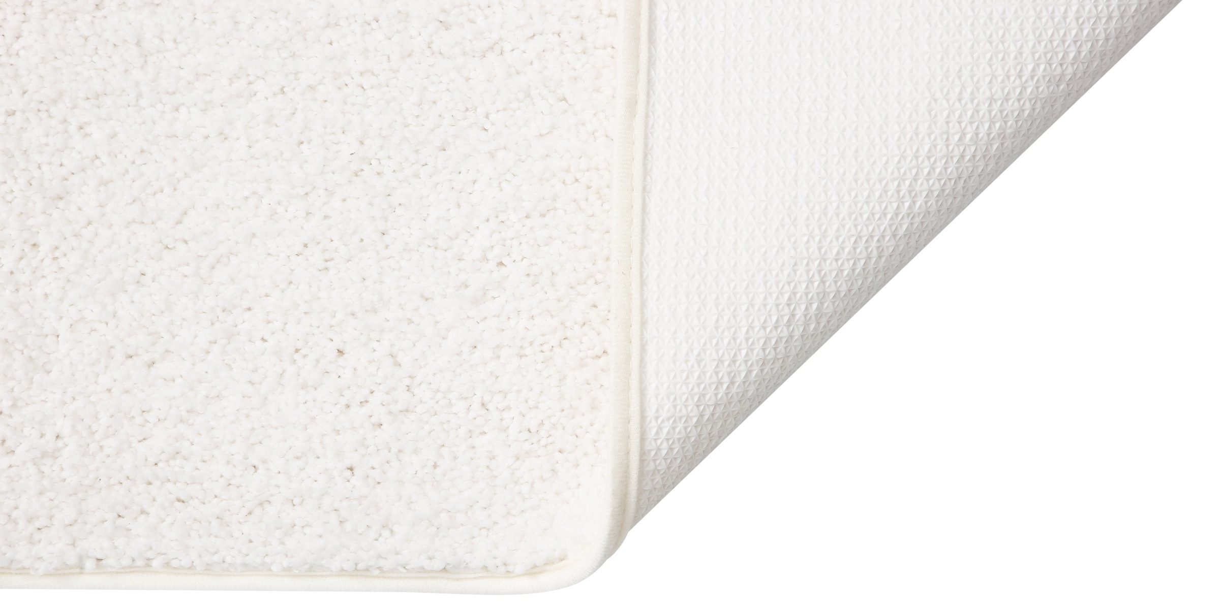 my home Badematte »Regona, Badteppich, Badvorleger, Badezimmer Teppich«, rutschhemmend beschichtet, fußbodenheizungsgeeignet-schnell trocknend-strapazierfähig, Uni Farben, besonders weich, als rechteckig und halbrund erhältlich