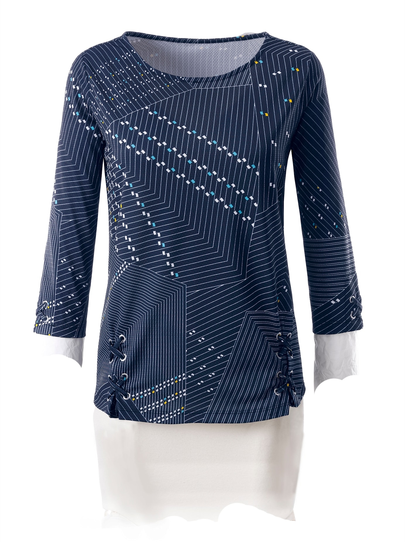 Ambria Print-Shirt "Shirt" 1 Stk. tlg. günstig online kaufen