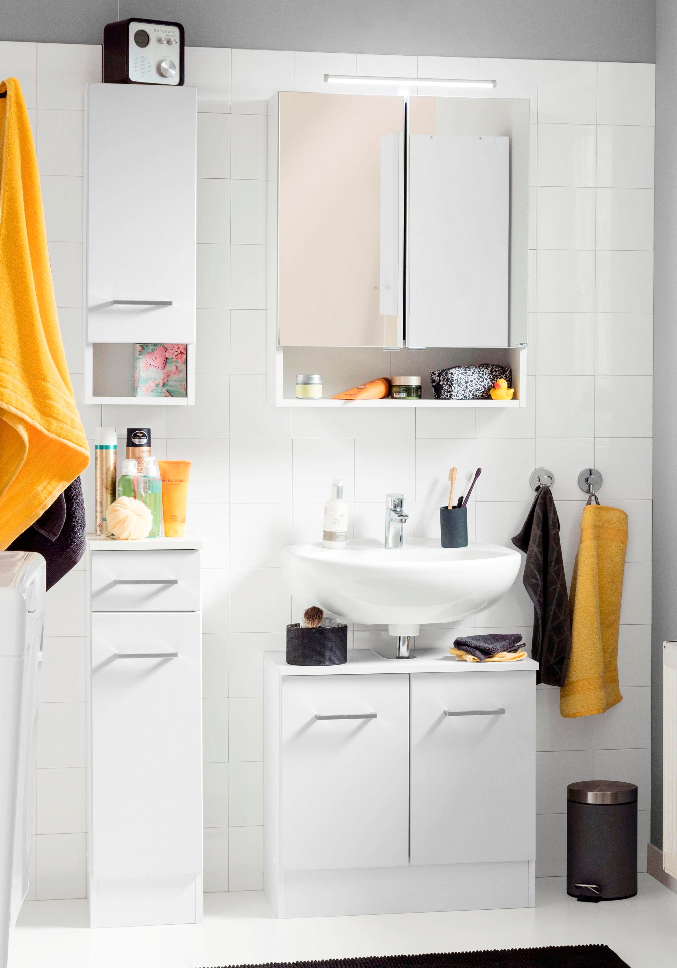 welltime Badmöbel-Set "Ribera" 3 Stk. tlg. günstig online kaufen