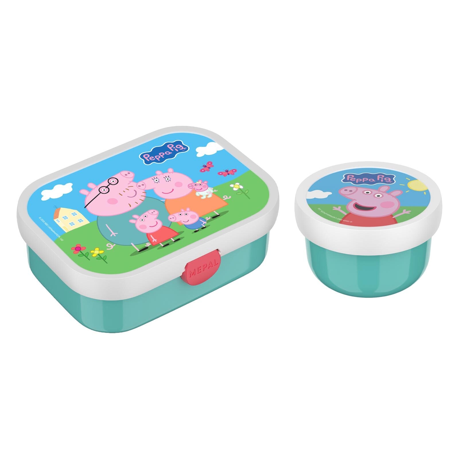 Mepal Lunchbox "Obst- und Bentobox Campus (2025) 300 & 750 ml 2er Set" Spülmaschinengeeignet