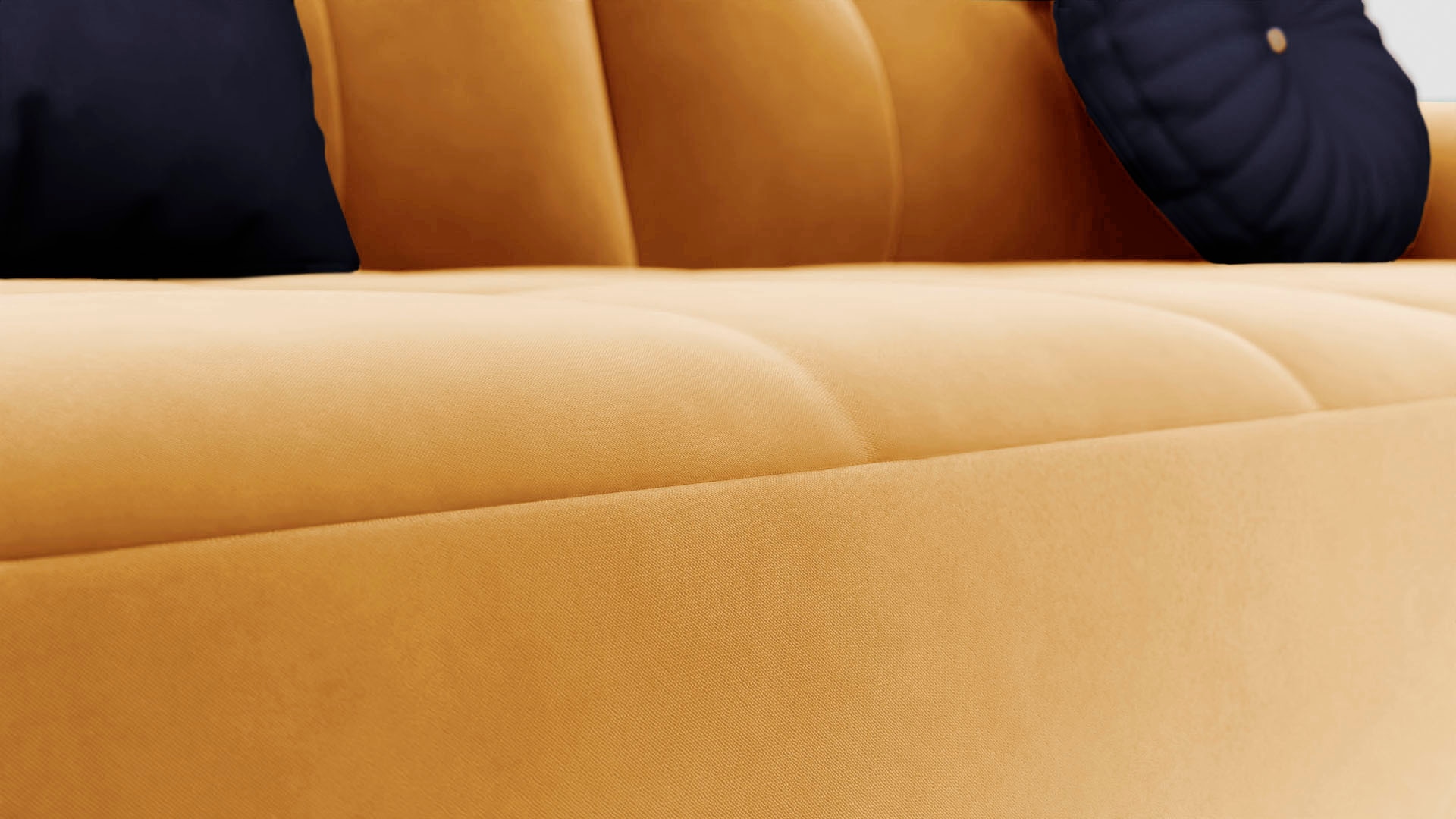 sit&more 2-Sitzer »Orient 1«, inkl. 2 Zierkissen mit Strass-Stein, goldfarbene Metallfüße