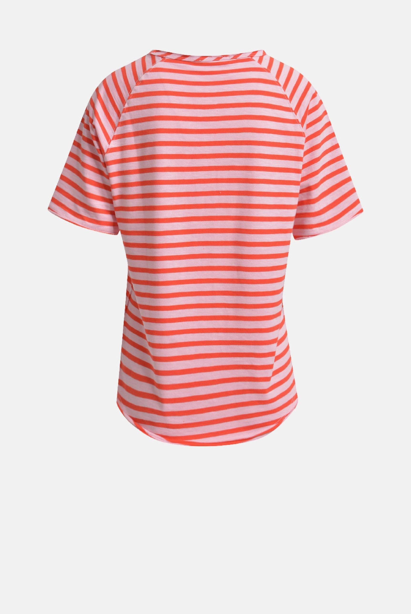 Thumbnail - Smith & Soul Rundhalsshirt mit offener Kante am Ausschnitt