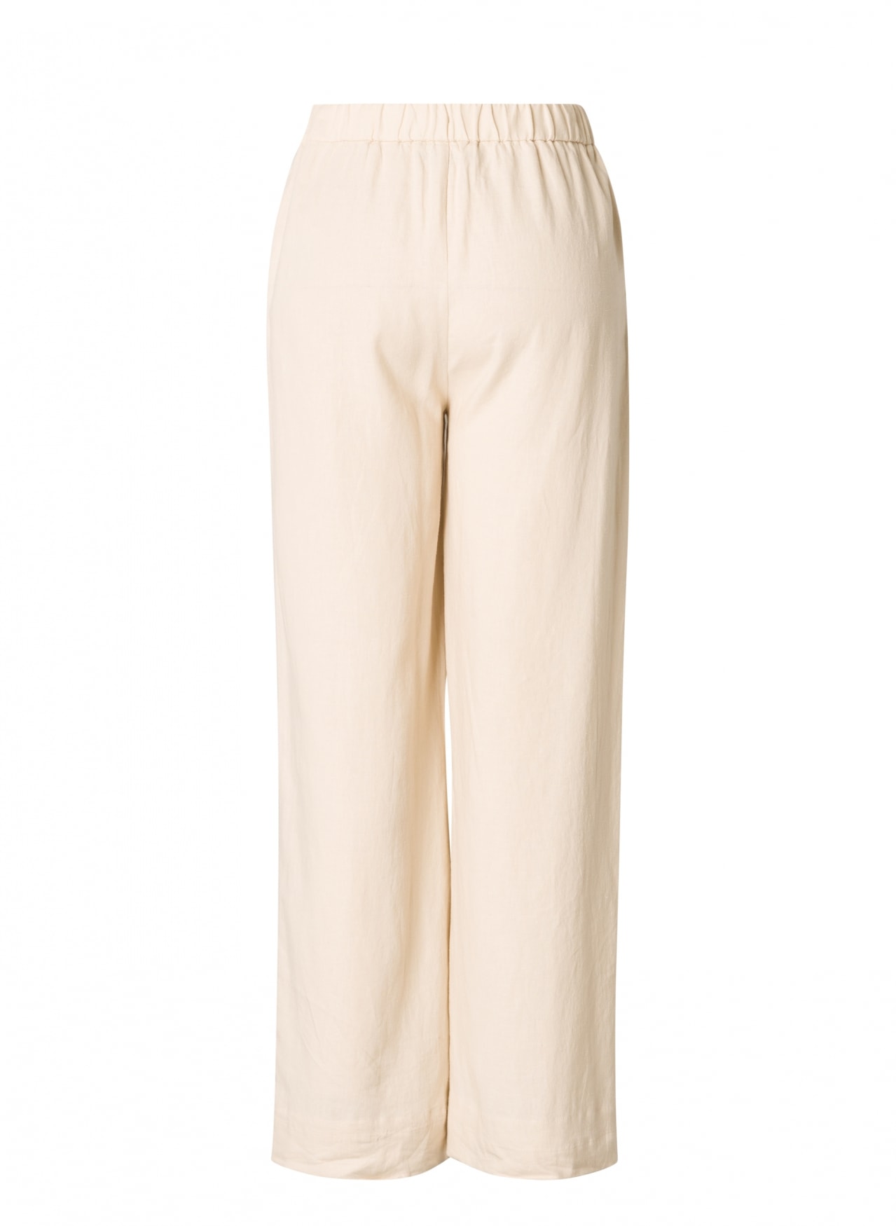 Base Level Curvy Leinenhose »Yula«  Sommerhose, Leinen-Viskose-Mix, mit elastischem Bund