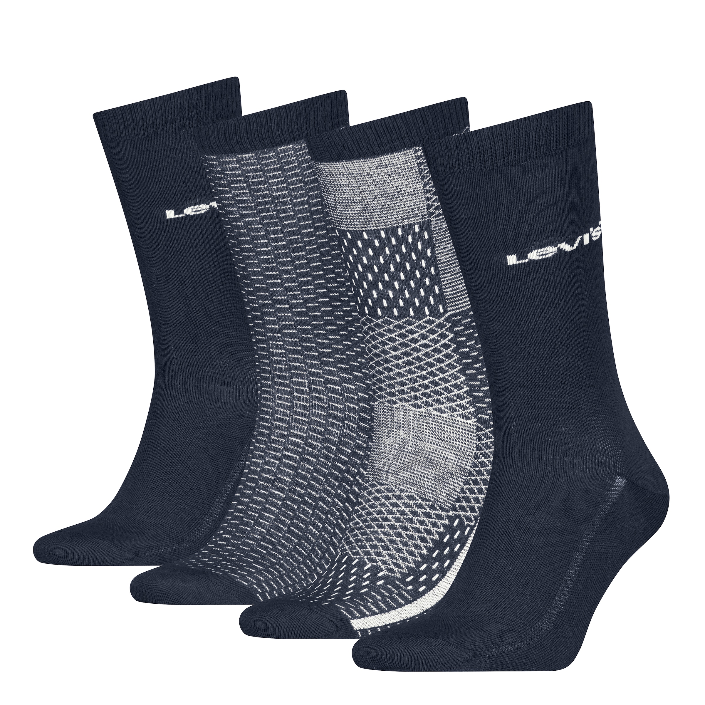 Levis Socken "LEVIS REG CUT DENIM GIFTBOX 4P", (4er Pack) günstig online kaufen