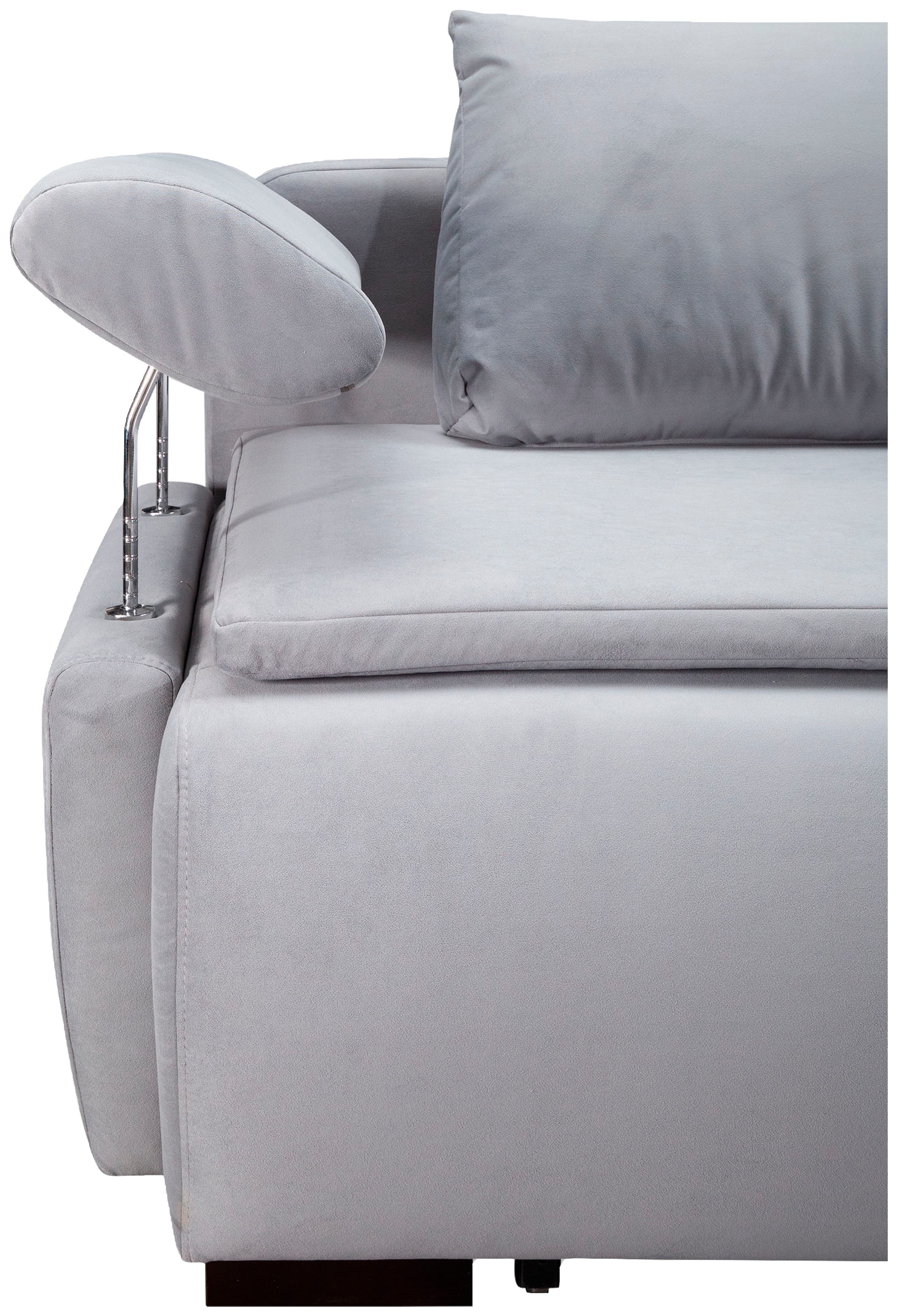 INOSIGN Schlafsofa »Romeo«, mit Boxspringaufbau, Bettfunktion & Bettkasten, Dauerschlafsofa