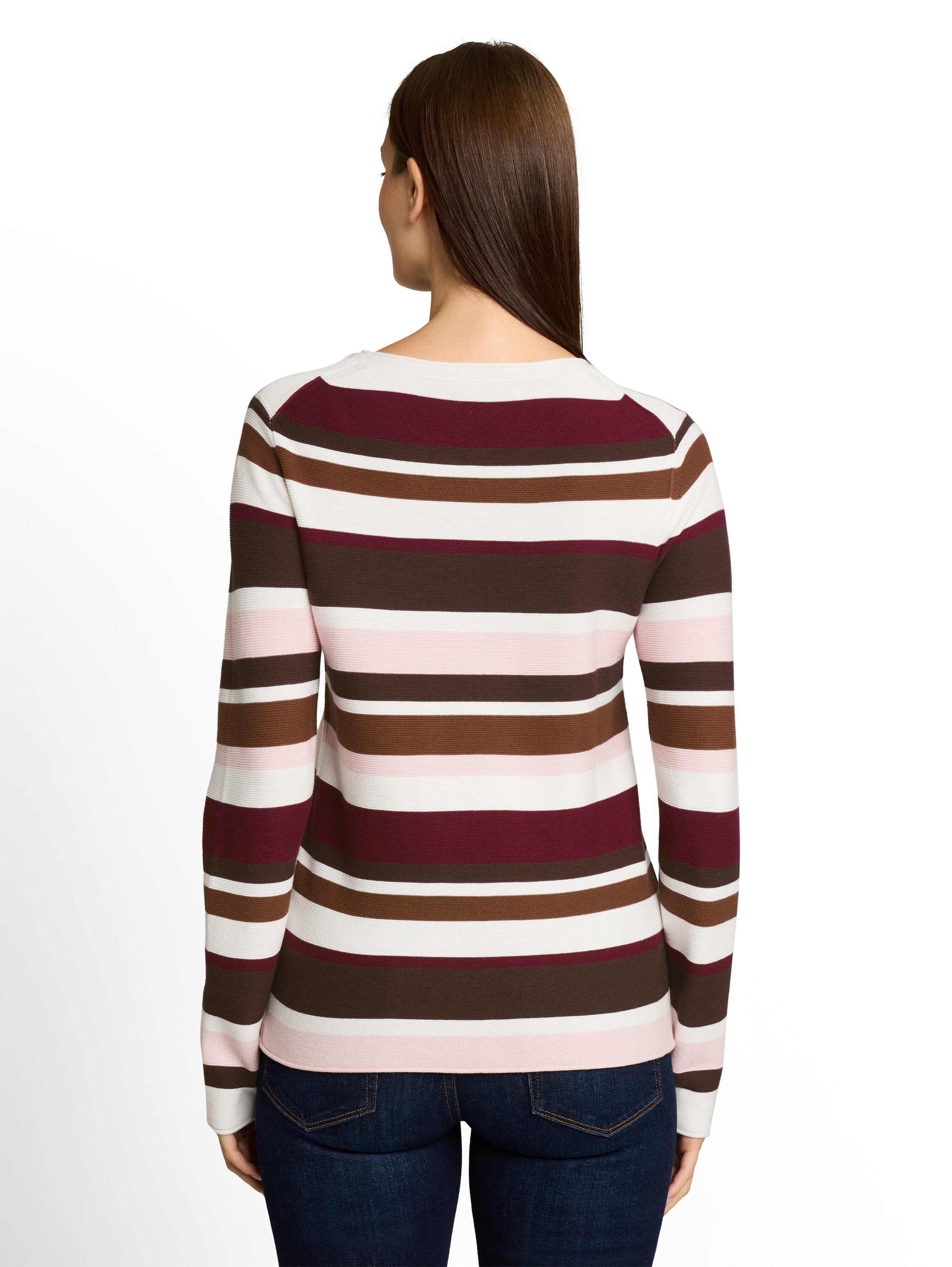 TOM TAILOR Strickpullover »Regular« mit Rundhals und Rollkanten