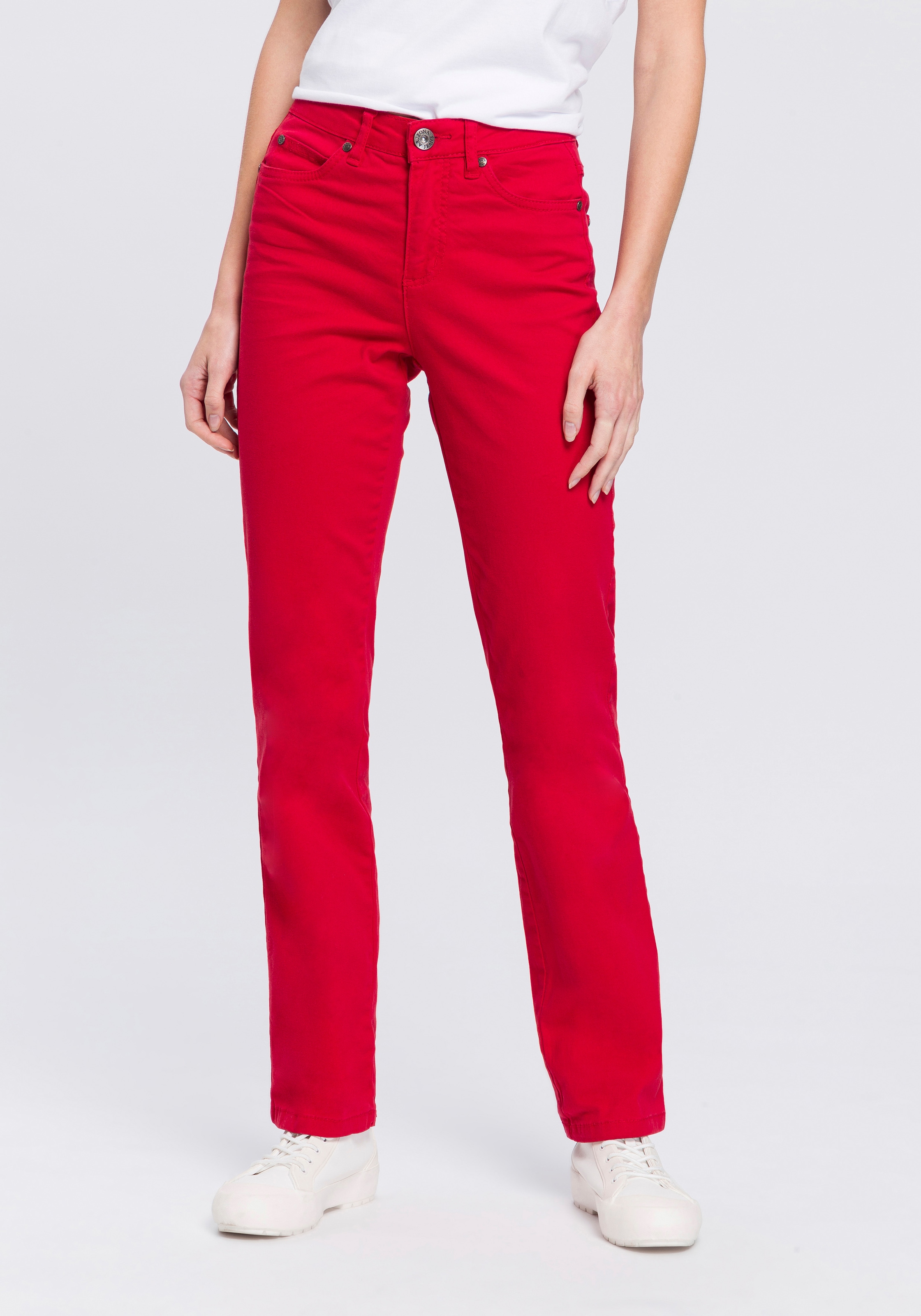 Arizona Gerade Jeans "Comfort-Fit" High Waist günstig online kaufen