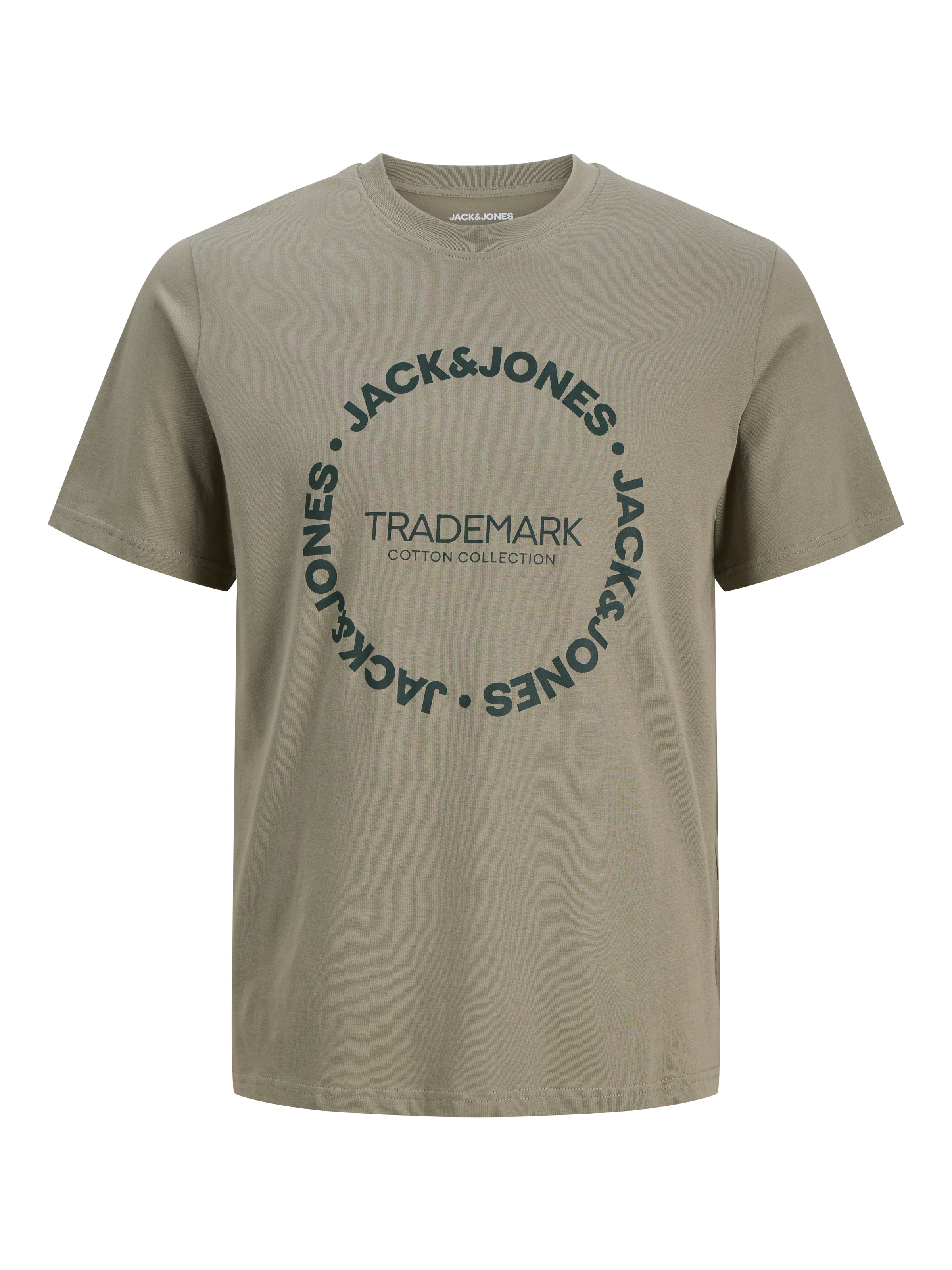 Jack & Jones T-Shirt "Jjbenson Tee Ss Crew Neck" Baumwolle, Regular Fit