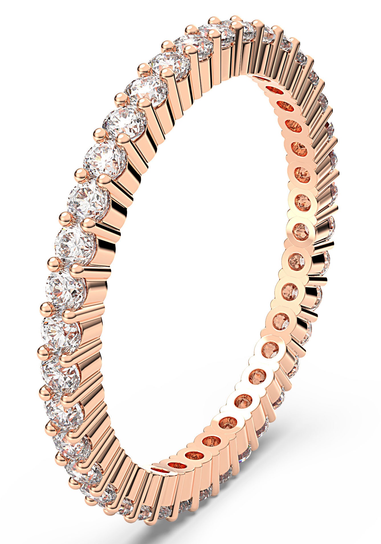 Swarovski Fingerring »Matrix Tennis Vittore, 5655703, 5656293, 5656300, 5656297«, mit Swarovski® Kristall