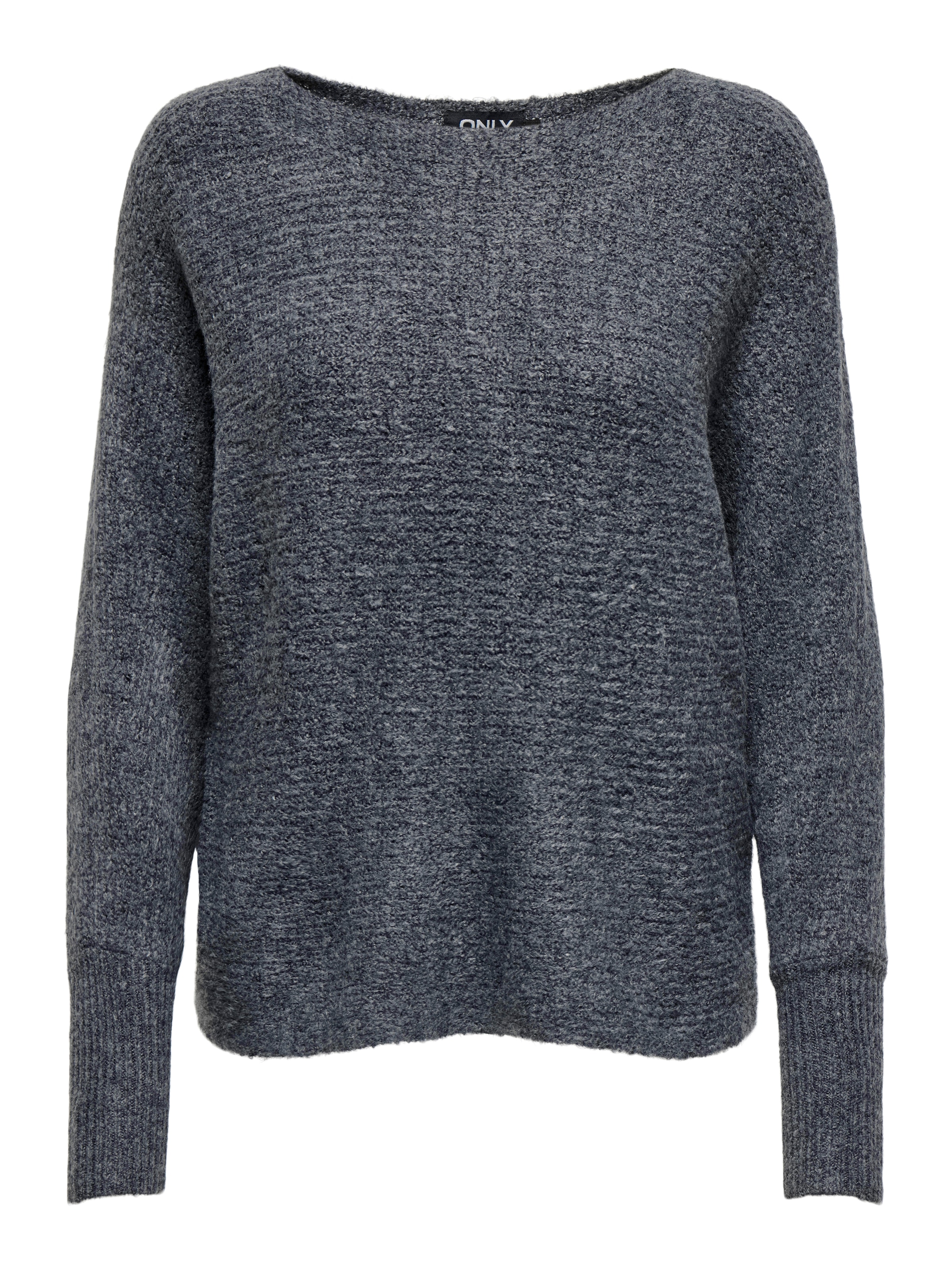 ONLY Strickpullover »ONLDANIELLA L/S PULLOVER KNT NOOS« Materialmix, regular fit