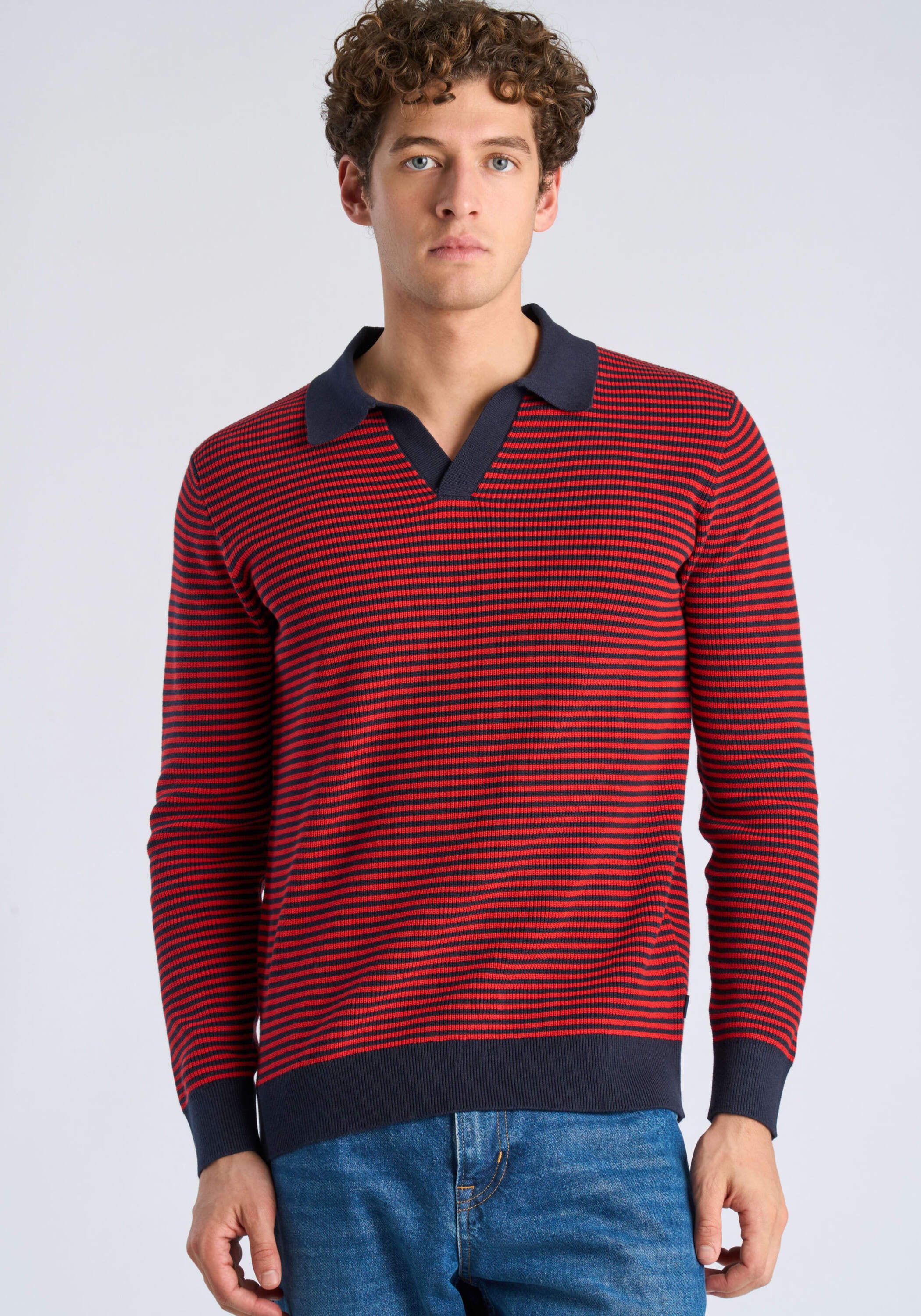 LINDBERGH Strickpullover "Strickpullover Relaxed Fit"
