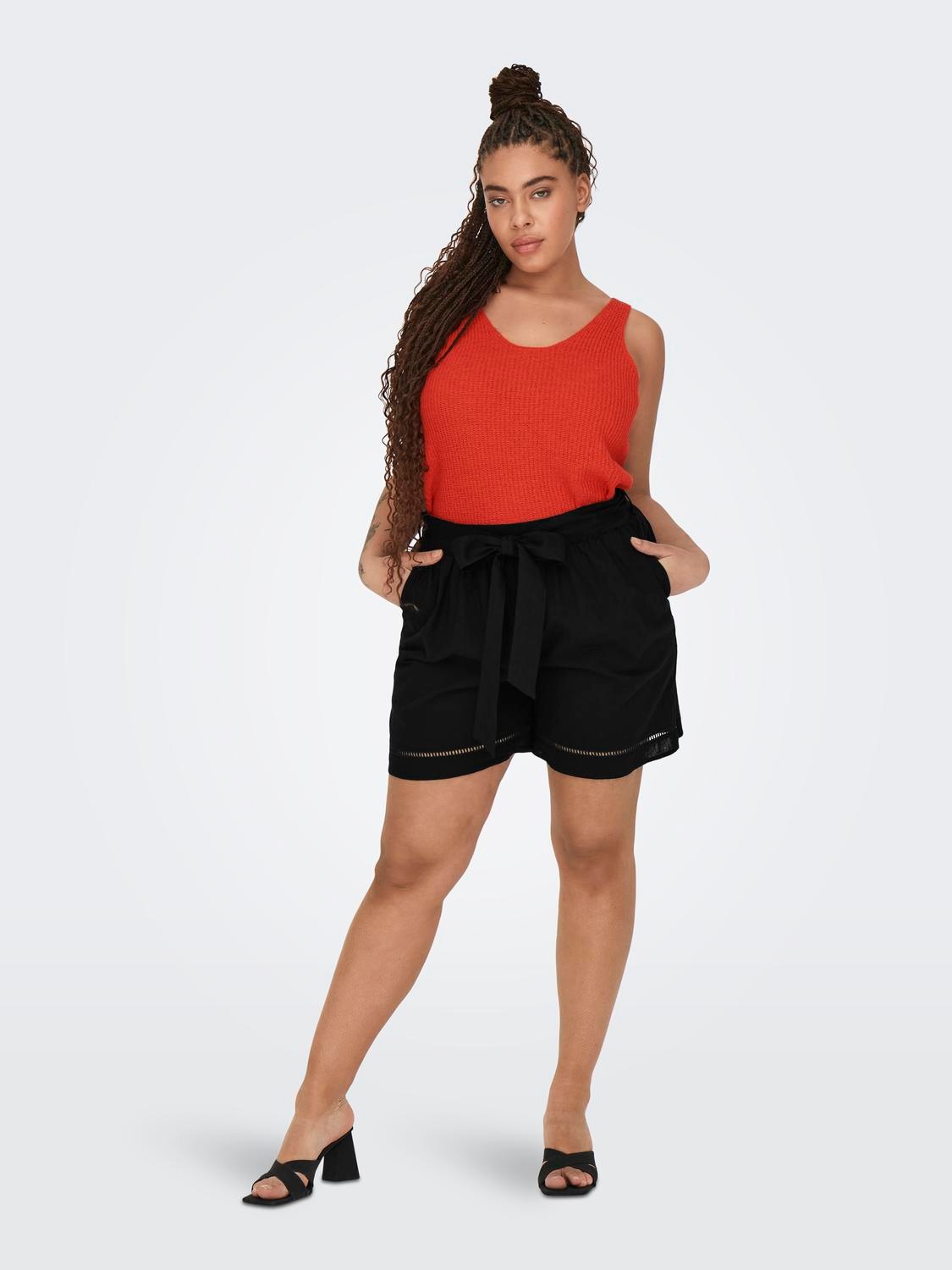 ONLY CARMAKOMA Shorts »CARJUPITER LIFE SHORTS WVN«