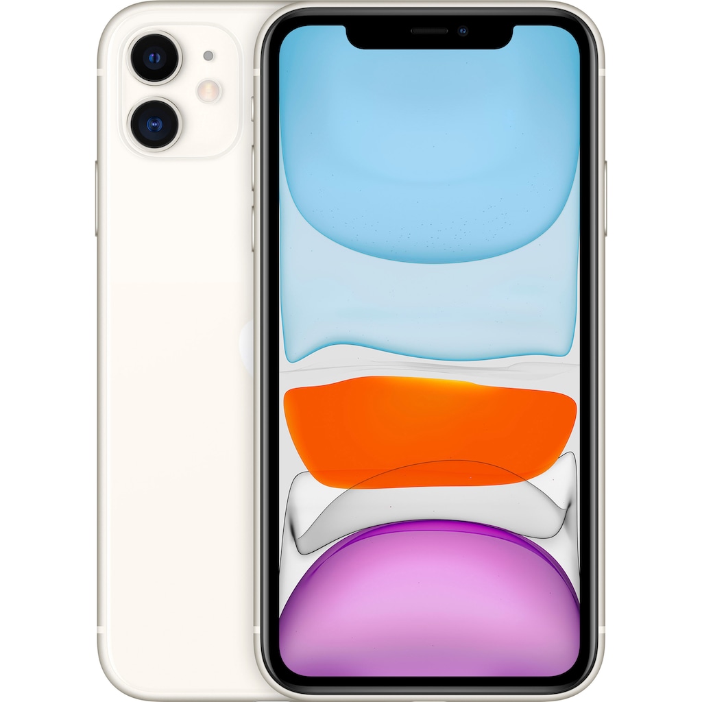Apple Smartphone »iPhone 11«, white, 15,5 cm/6,1 Zoll, 64 GB Speicherplatz, 12 MP Kamera