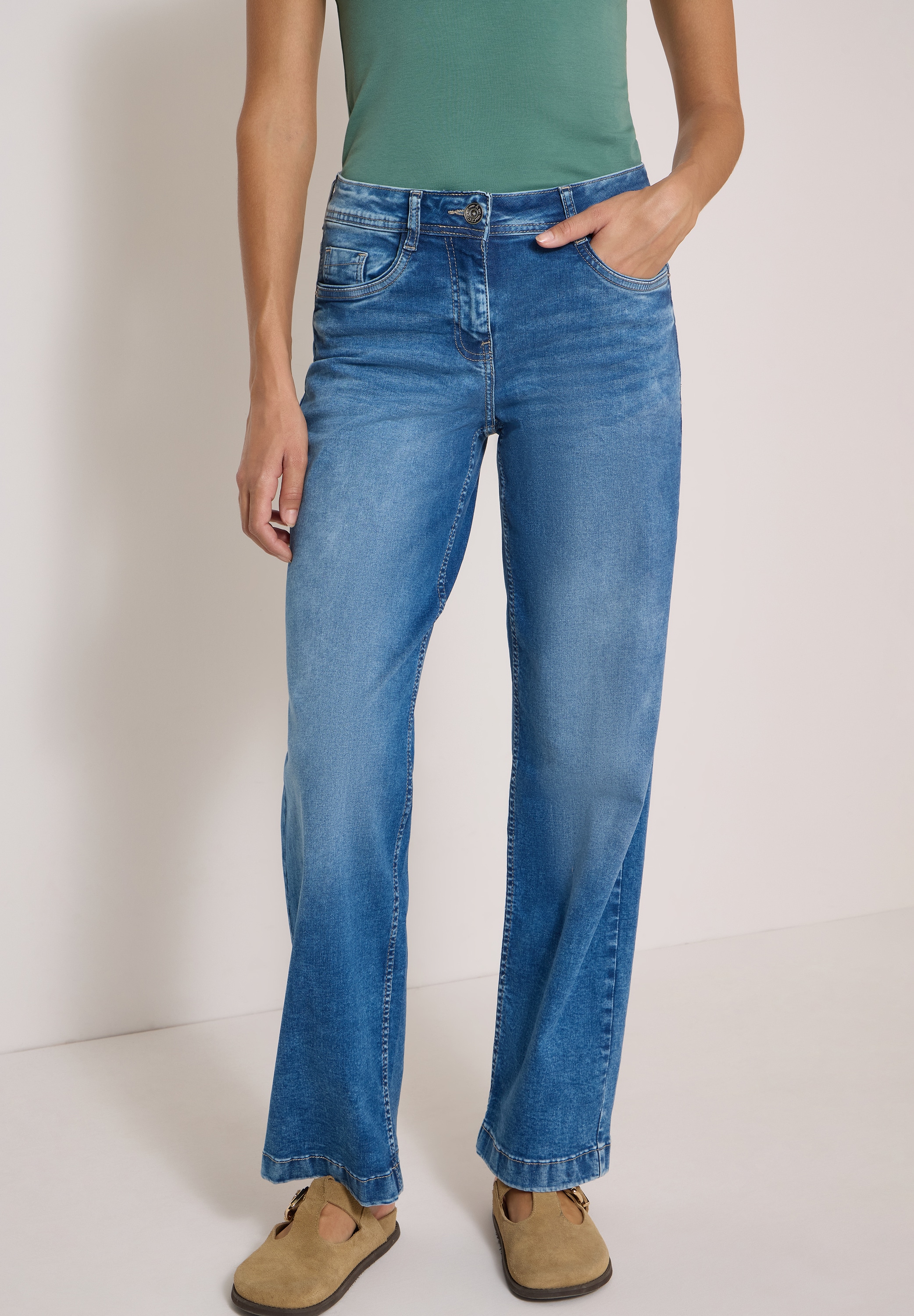 Cecil Loose-fit-Jeans "Style Neele" mit Stretch