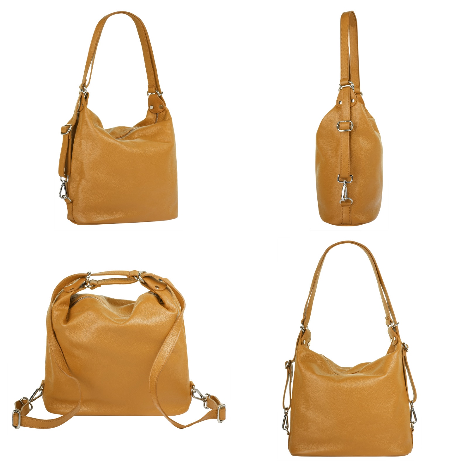 Samantha Look Shopper, echt Leder, Made in Italy