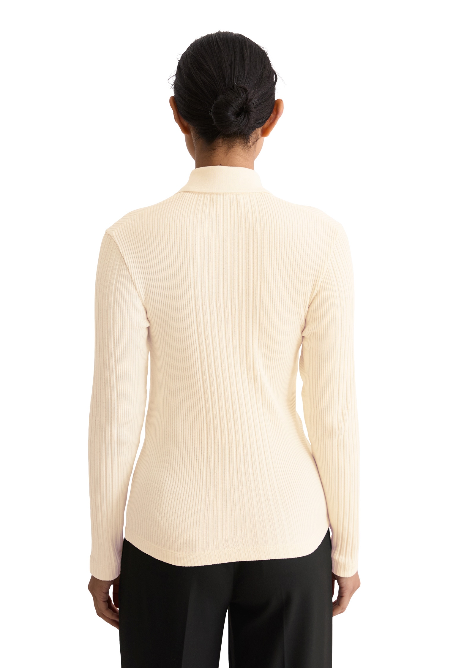 Marc O'Polo Langarm-Poloshirt »aus Organic Cotton Jersey«