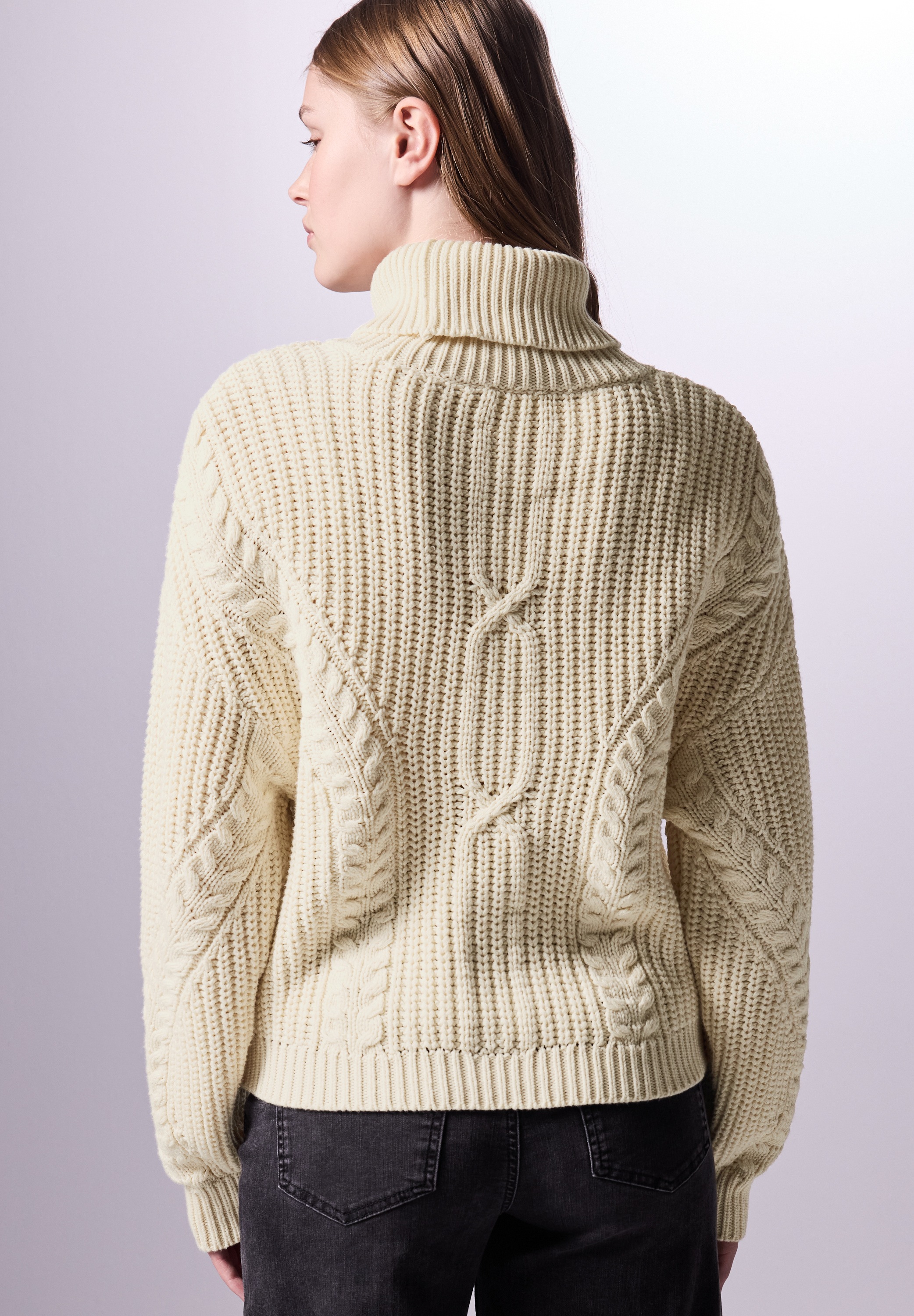 STREET ONE STUDIO Strickpullover, Grobstrick günstig online kaufen