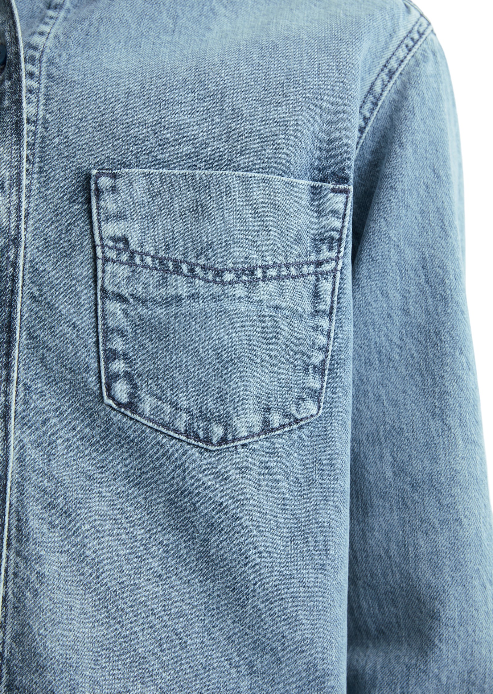 Marc O'Polo DENIM Kurzjacke »aus reiner Bio-Baumwolle«, ohne Kapuze