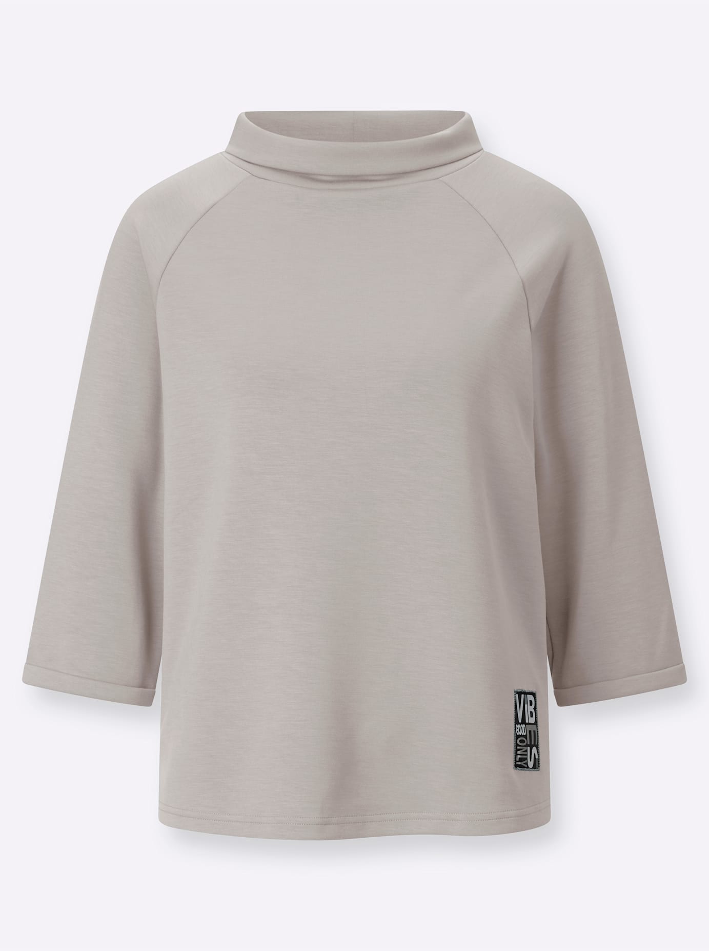 Inspirationen 3/4-Arm-Shirt »Rollkragen-Shirt«, (1 tlg.)