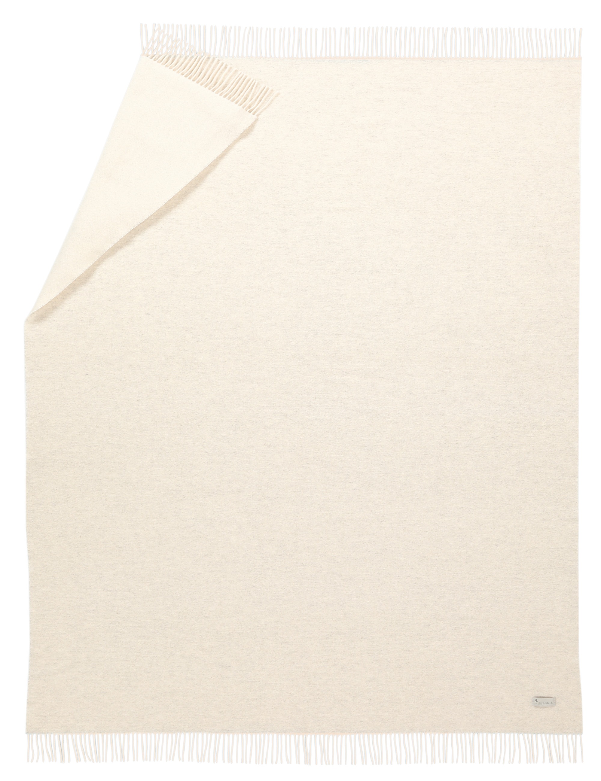 Biederlack Wohndecke "Soft Impression im Doubleface-Look" Wolle-Kaschmir-Mi günstig online kaufen