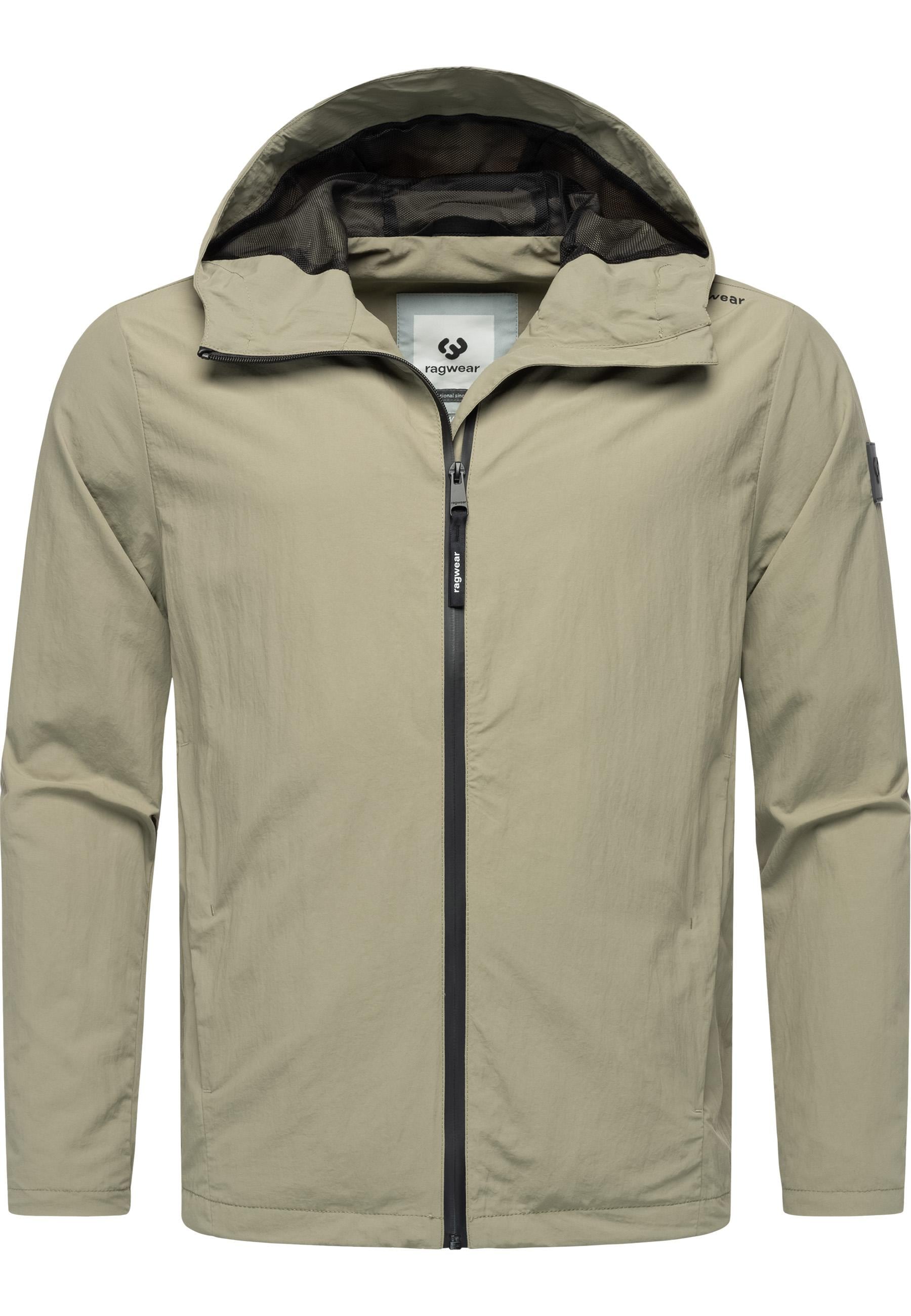 Ragwear Outdoorjacke »Lewie«, mit Kapuze, Übergangsjacke mit wasserdichtem Reißverschluss