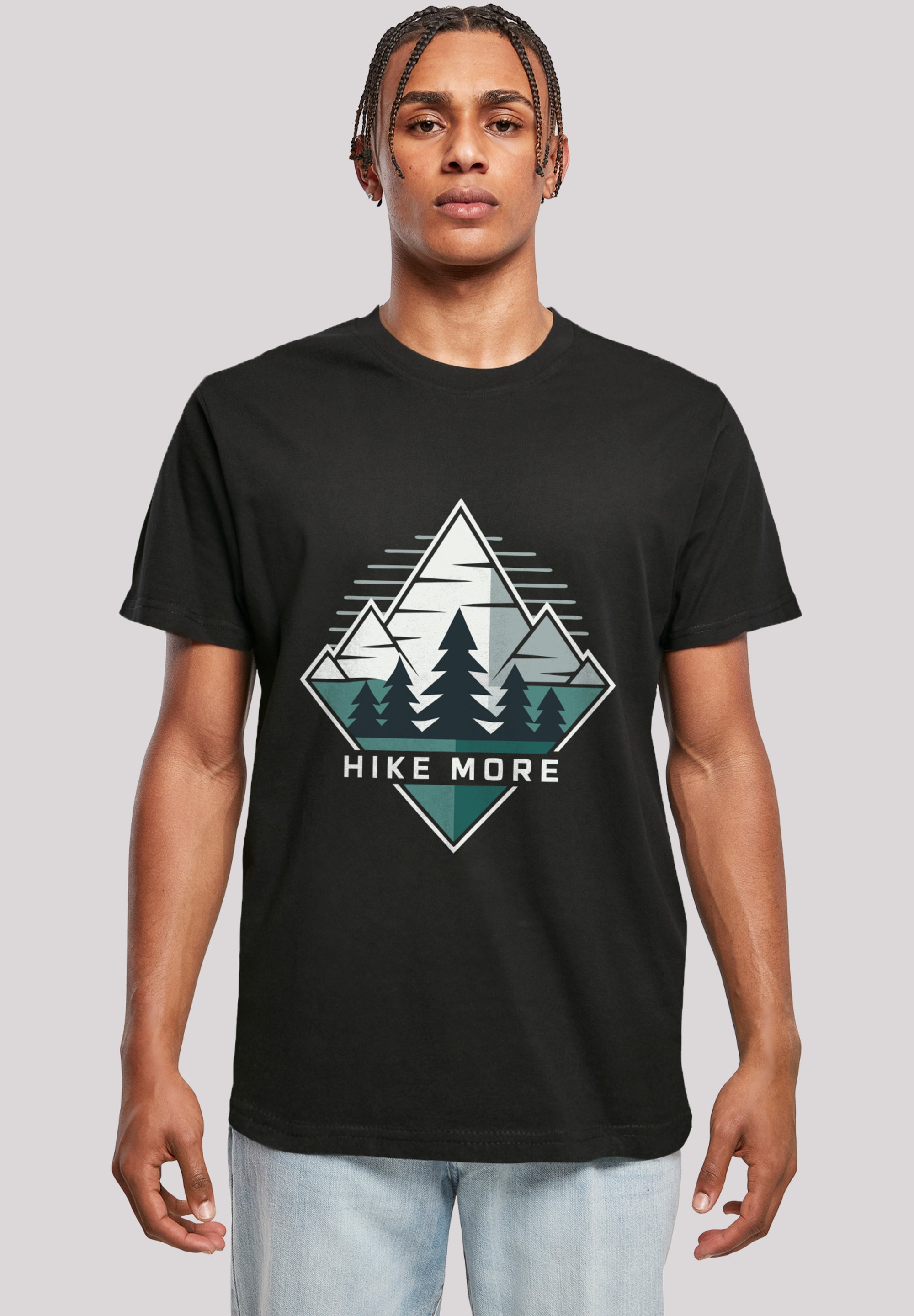 F4NT4STIC T-Shirt "Hike More Mountains", Premium Qualität günstig online kaufen