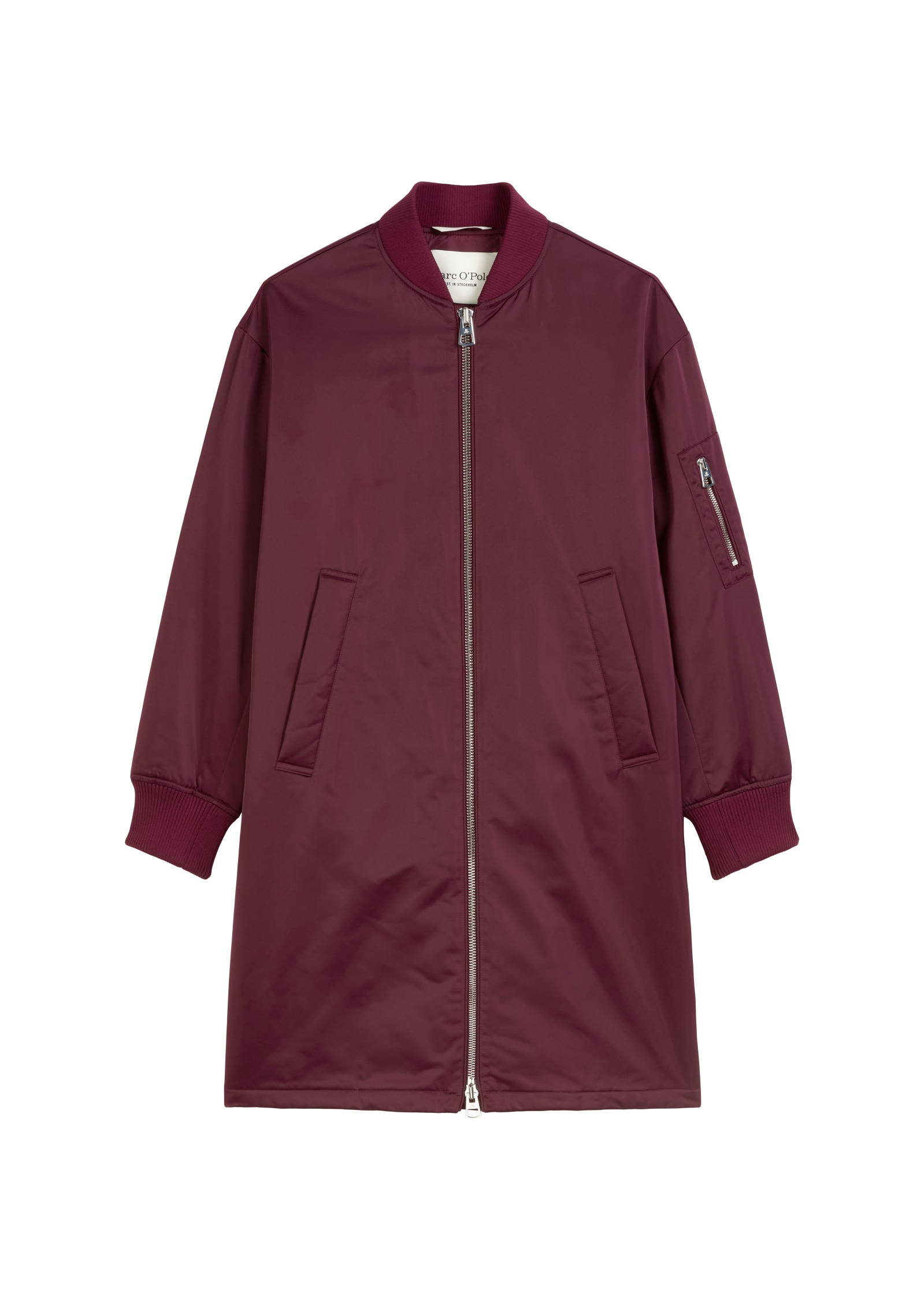 Marc O'Polo Kurzmantel »aus recyceltem Polyester-Twill«